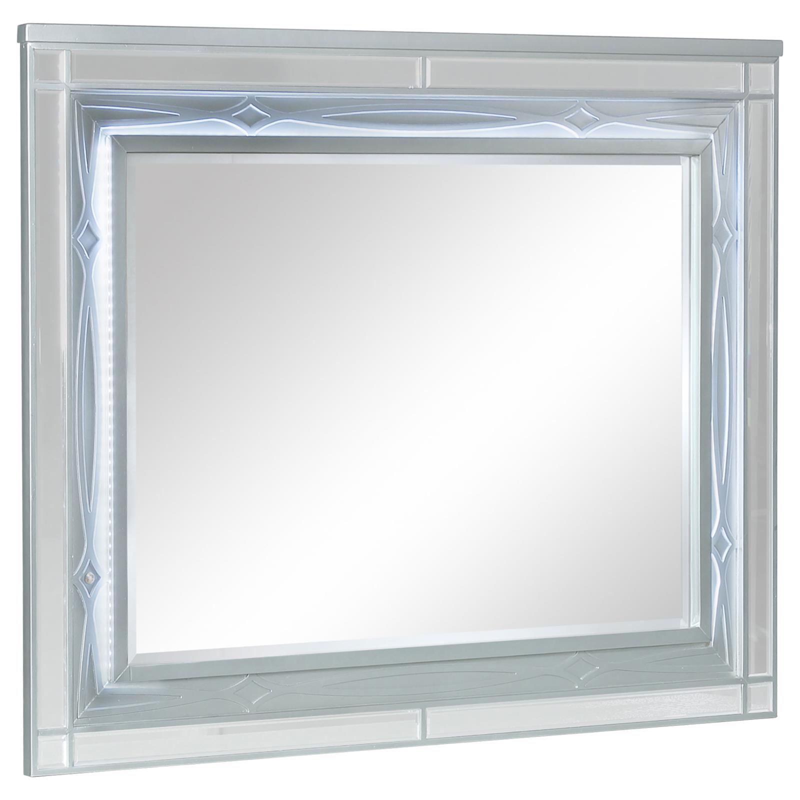 Gunnison Bedroom Set Silver Metallic - Image 9