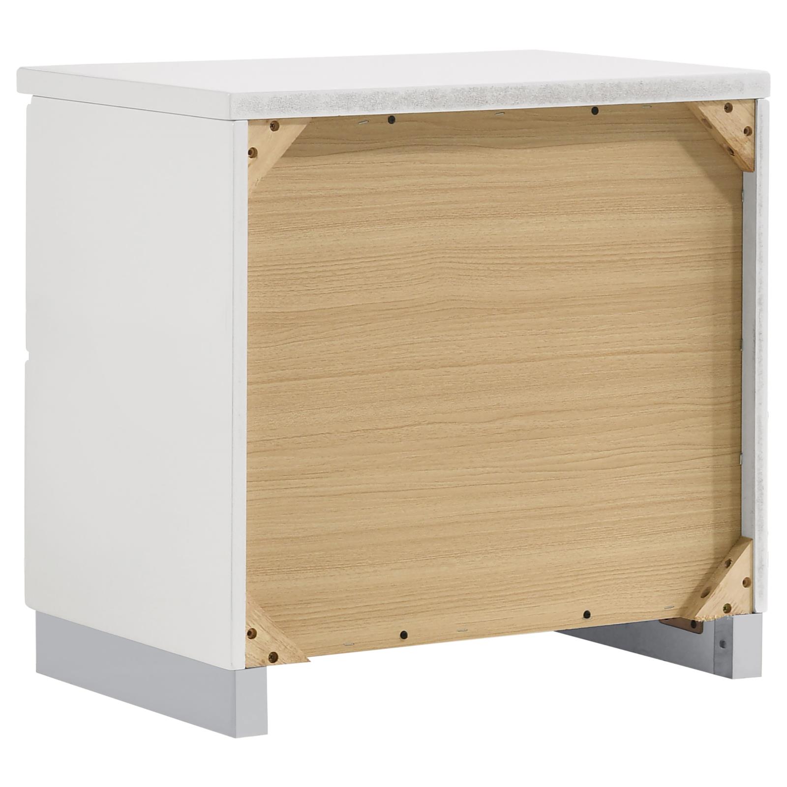 Felicity Bedroom Set White High Gloss - Image 6