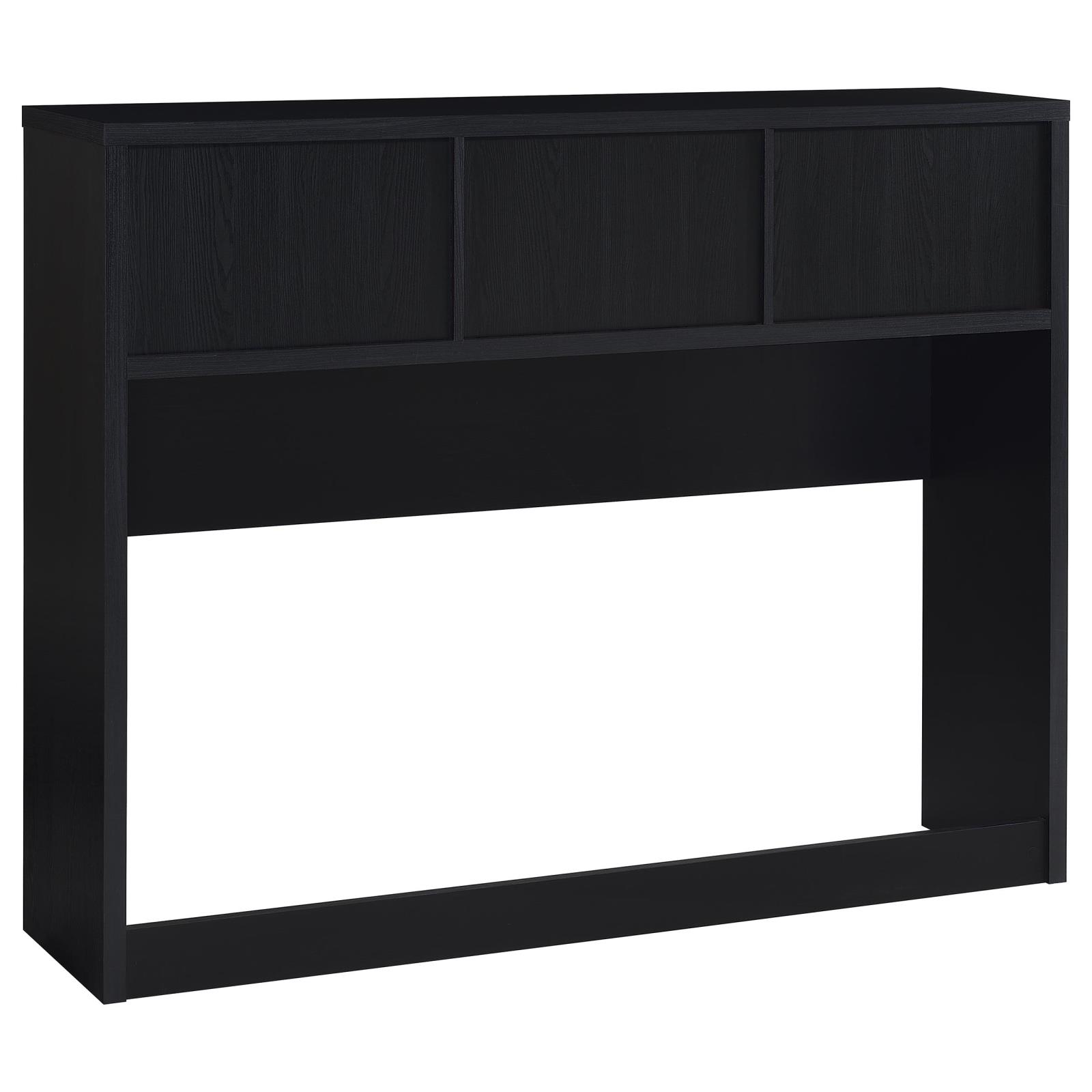 Westpark 49-inch Queen Bookcase Headboard Black - Image 5