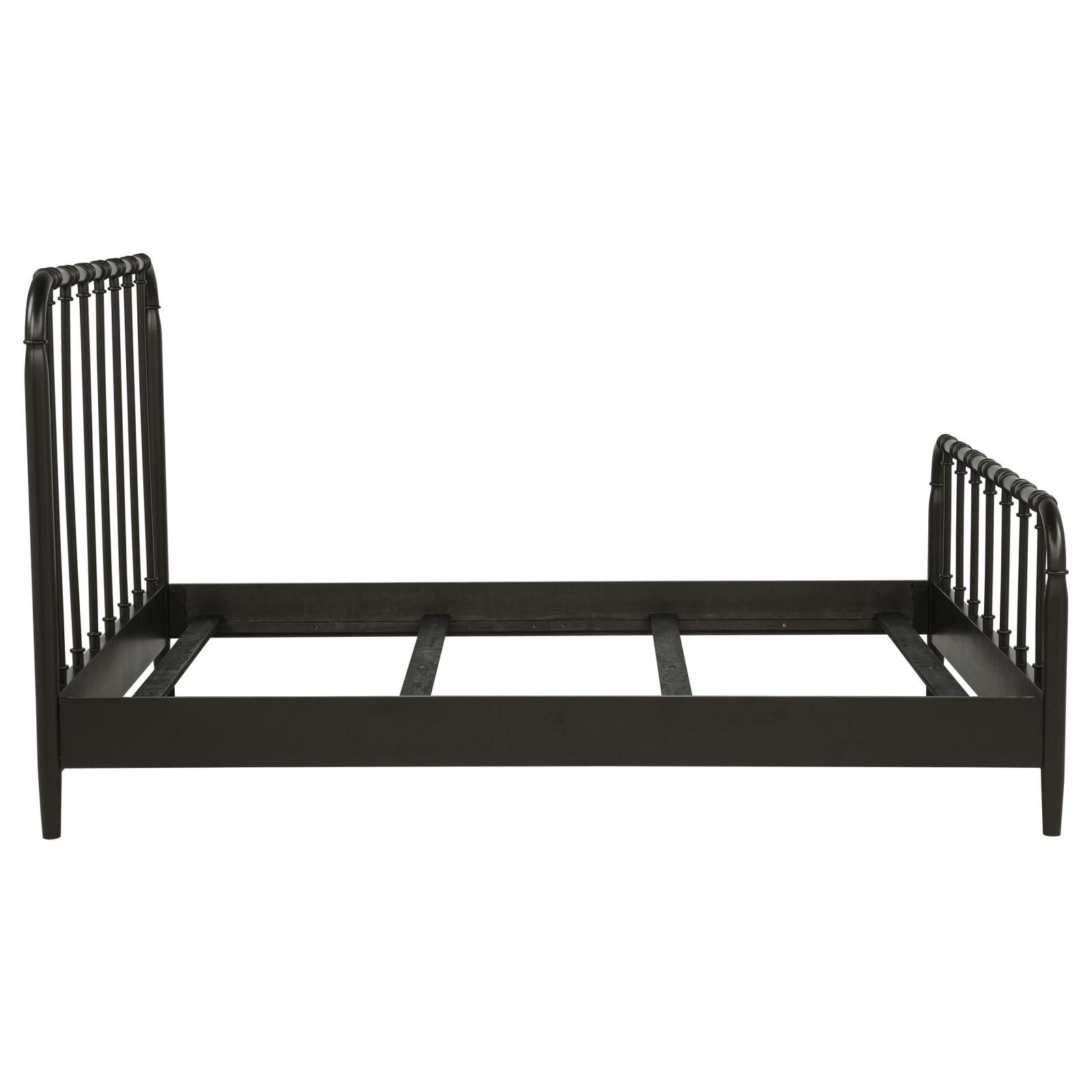 Rocco All Wood Water Pipe Open Frame Queen Bed Dark Bronze - Image 6