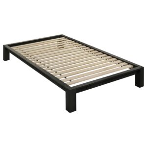 Gislen Twin Easy Assembly Wood Platform Bed