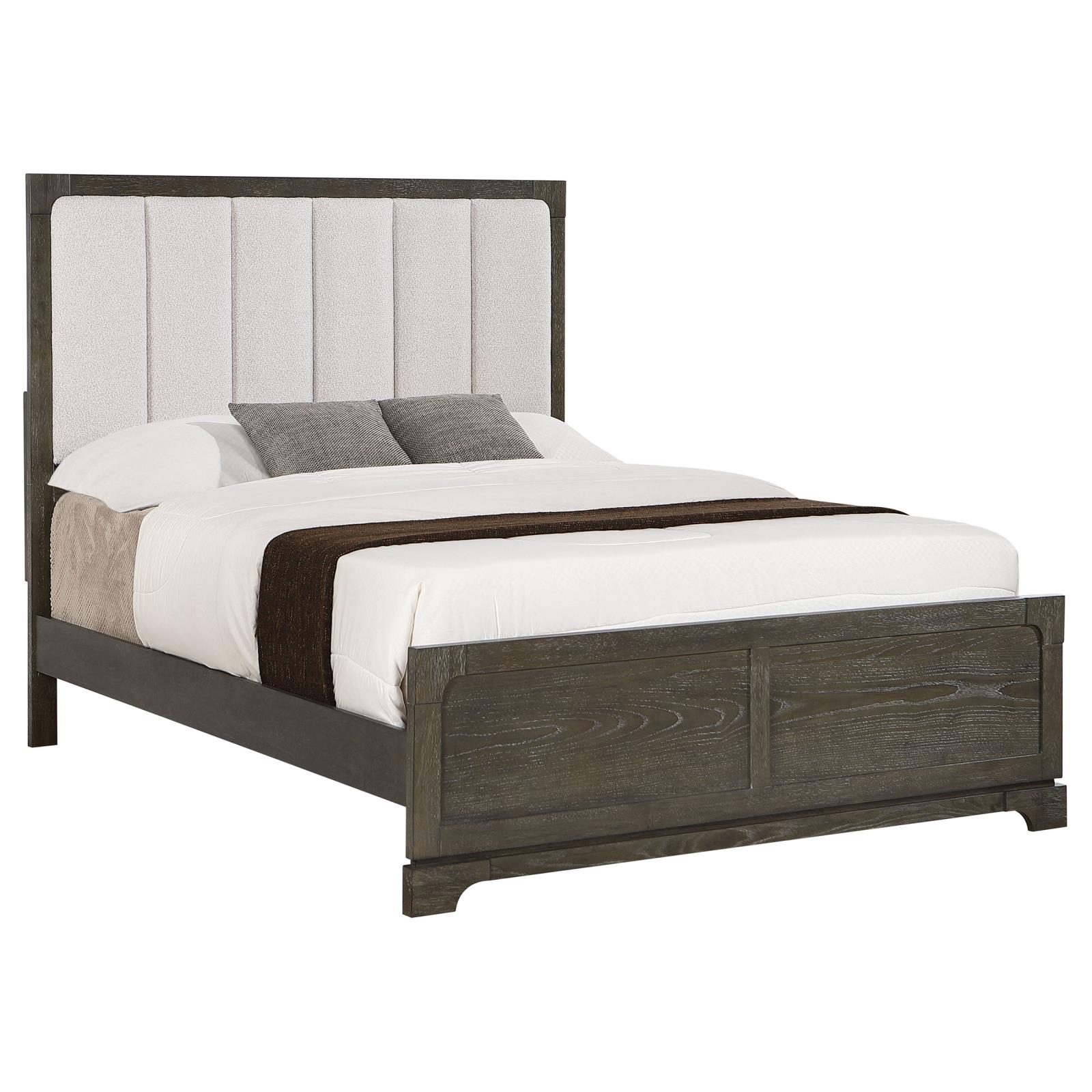 Gran Park 59-inch Eastern King Panel Bed Dark Cocoa - Image 3