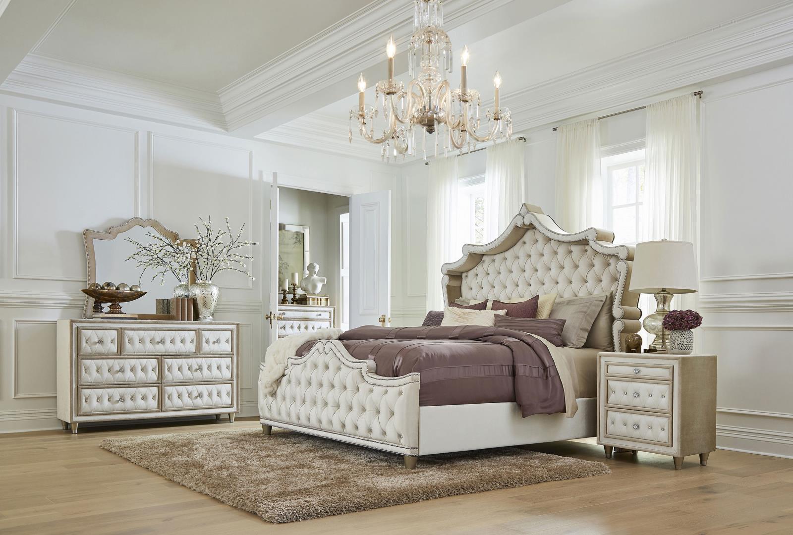 Antonella Bedroom Set Ivory - Image 12