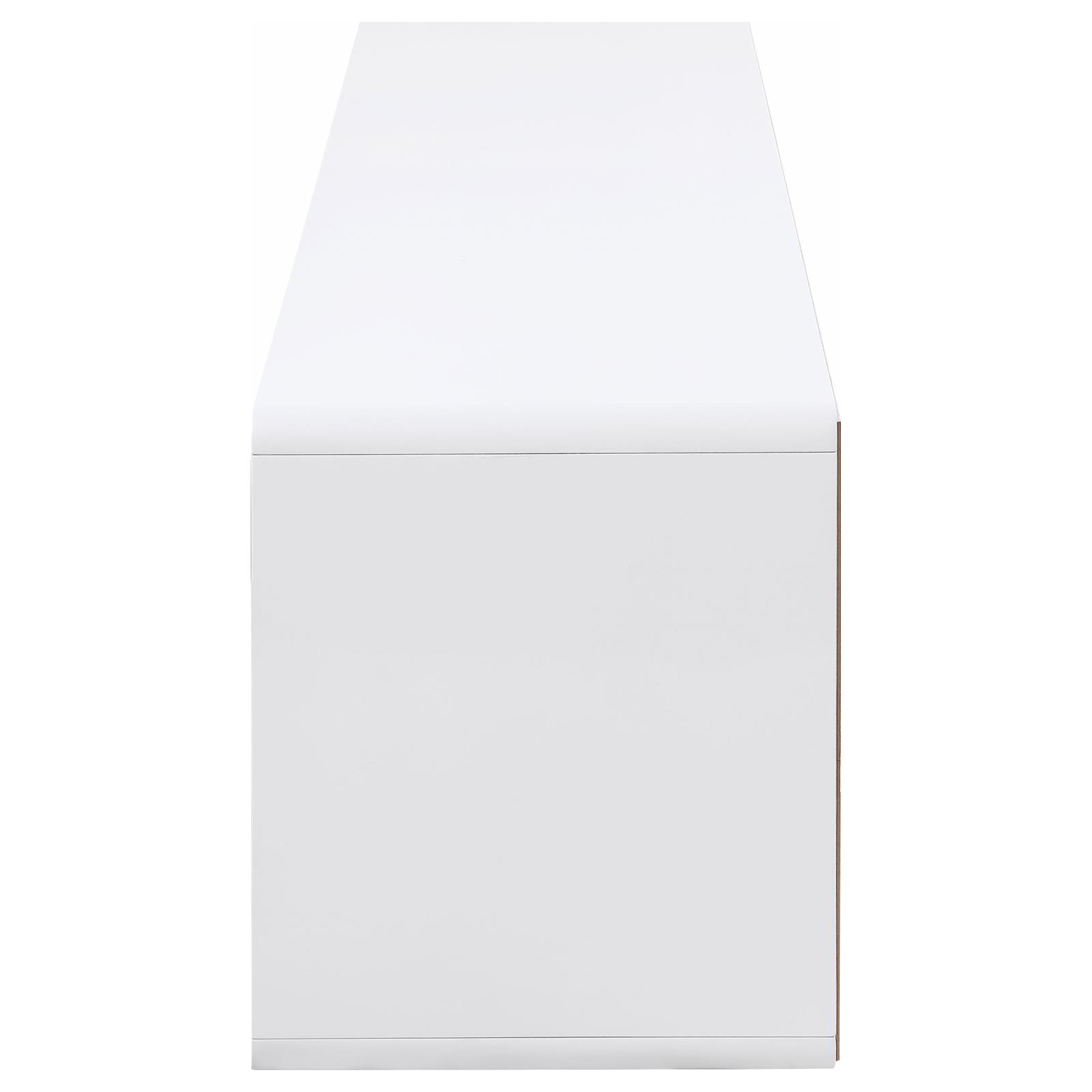 Ellice 71-inch TV Stand Media Console White - Image 8
