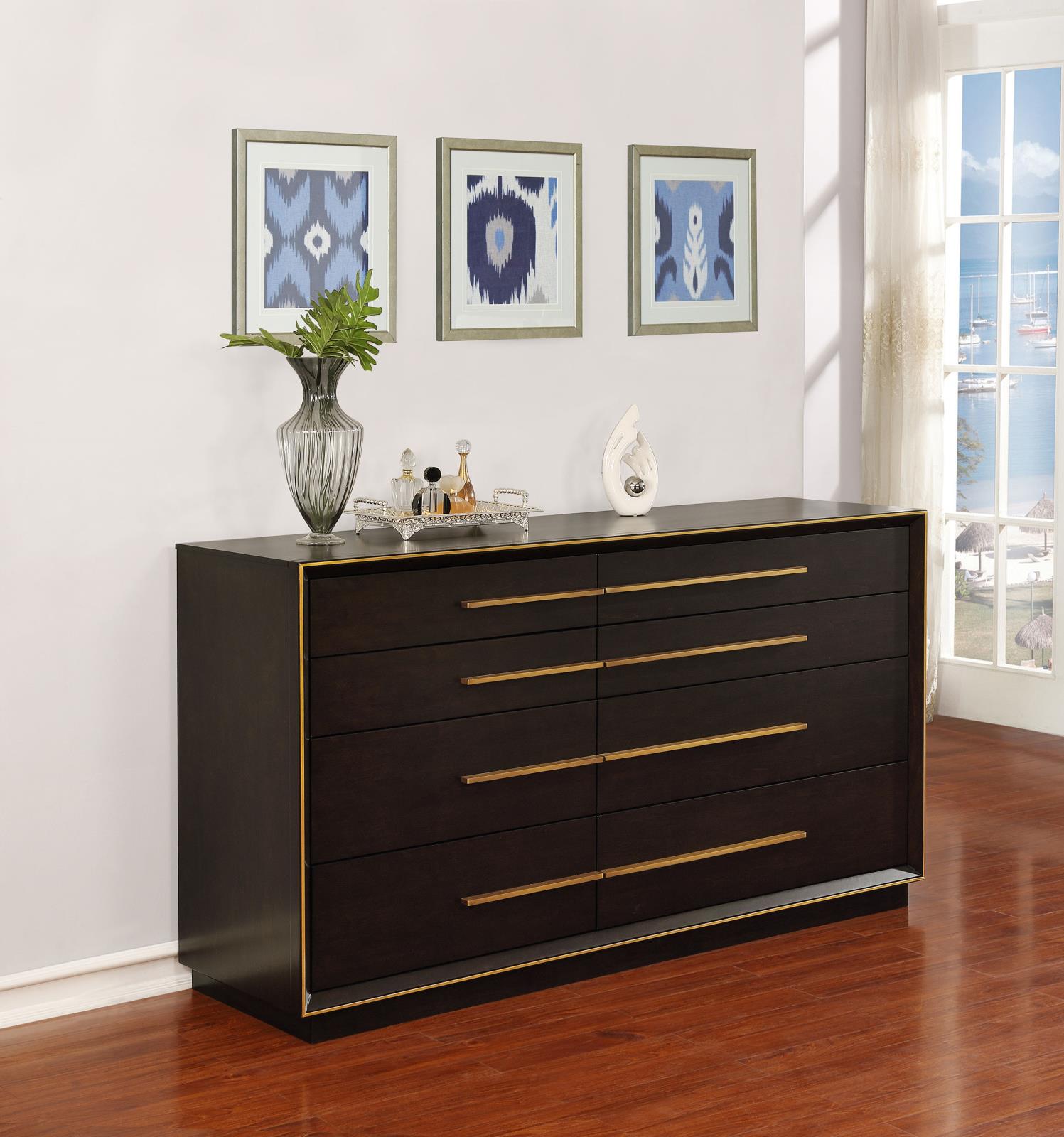 Durango 8-drawer Dresser Smoked Peppercorn - Image 2