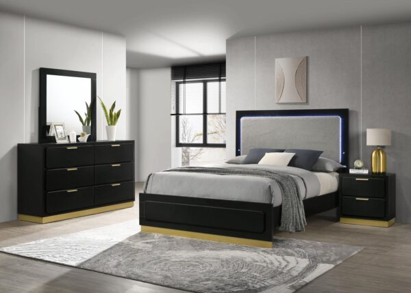 Caraway Bedroom Set Black