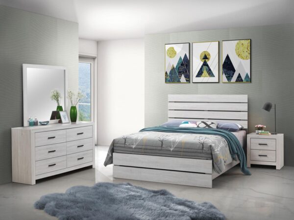Brantford Bedroom Set Coastal White