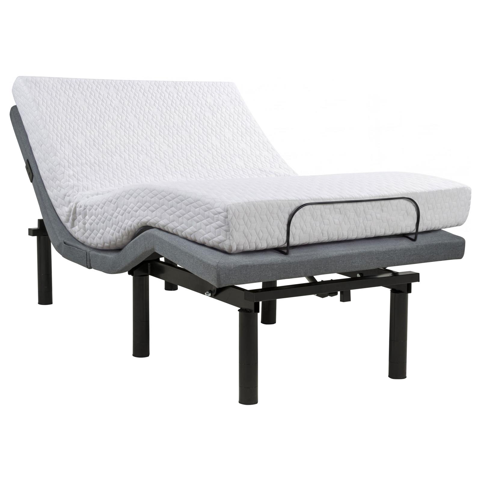 Weston Twin Dual-Motor Massage Adjustable Bed Base in Black and Grey - Image 3