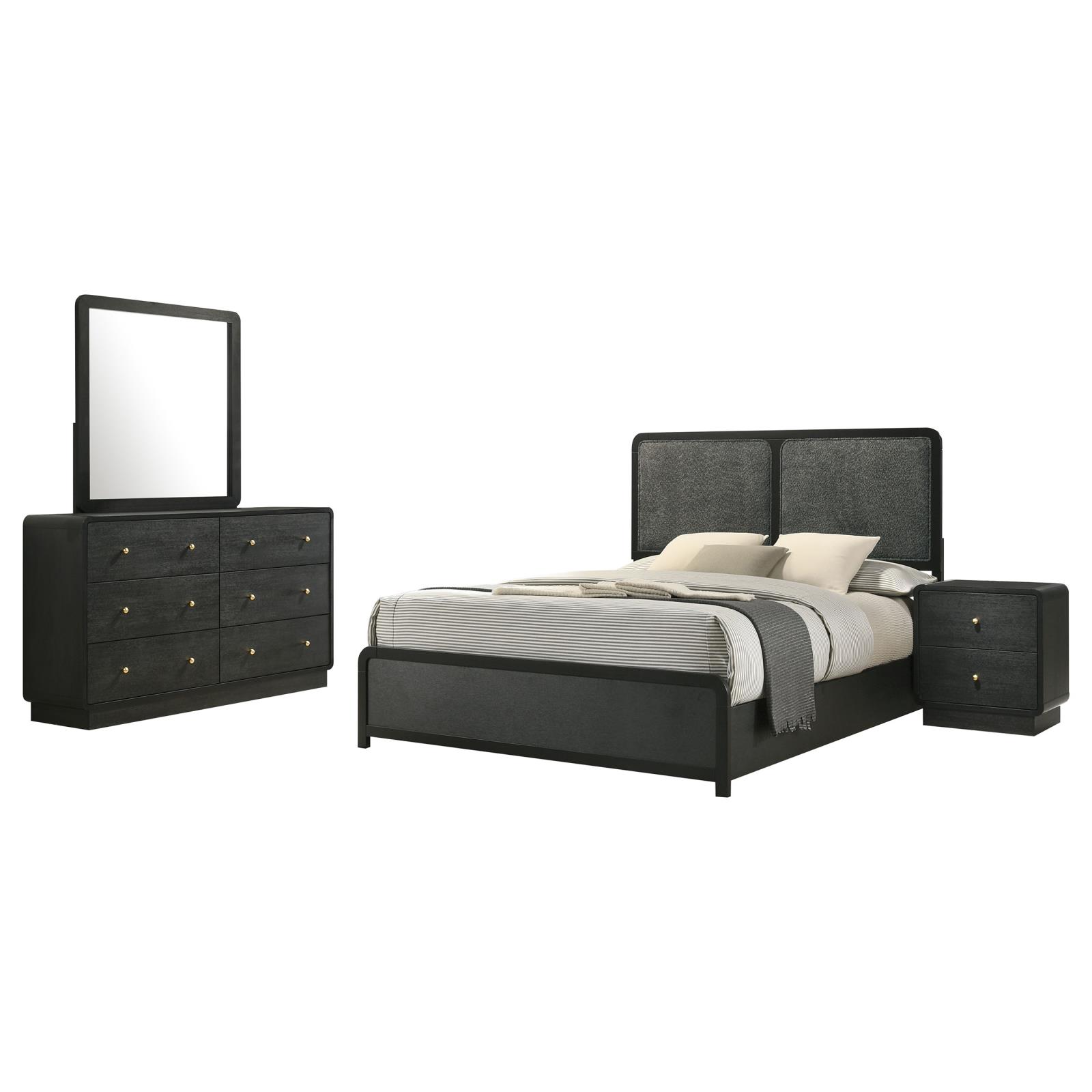 Cavelle Bedroom Set Black - Image 3