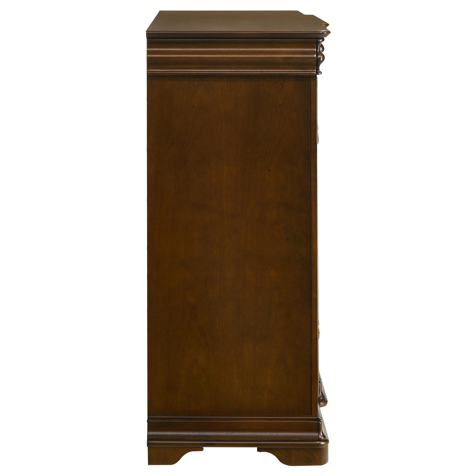 Garland 9-drawer Bedroom Dresser Cabinet Brown Cherry - Image 9
