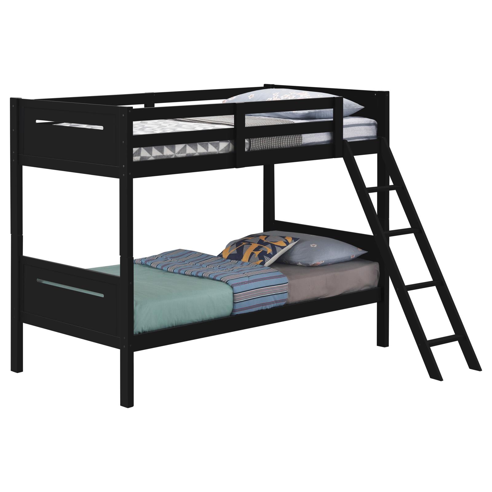 Littleton Wood Twin Over Twin Bunk Bed - Image 3
