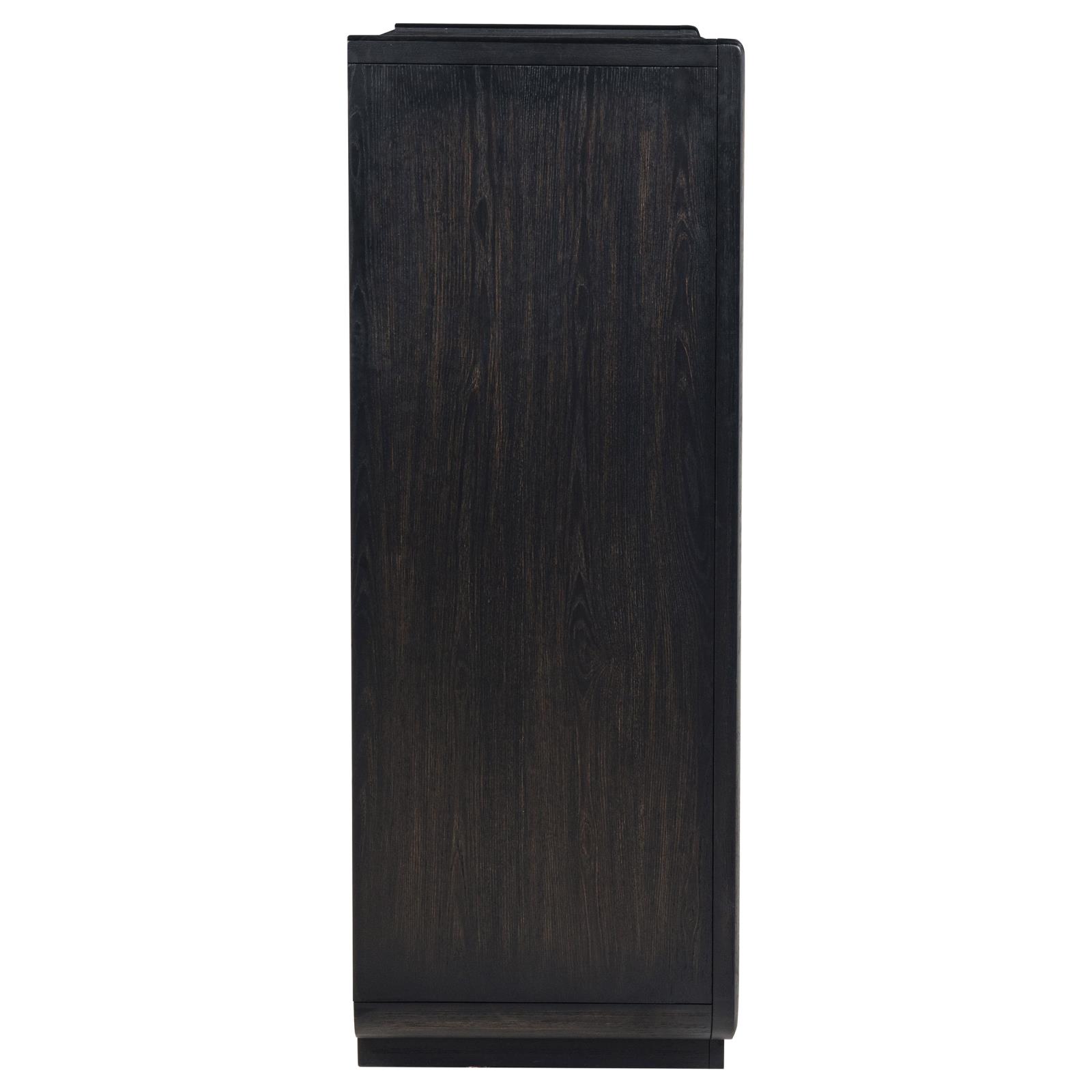 Leandro 5-drawer Bedroom Chest of Drawers Burnished Black - Image 9