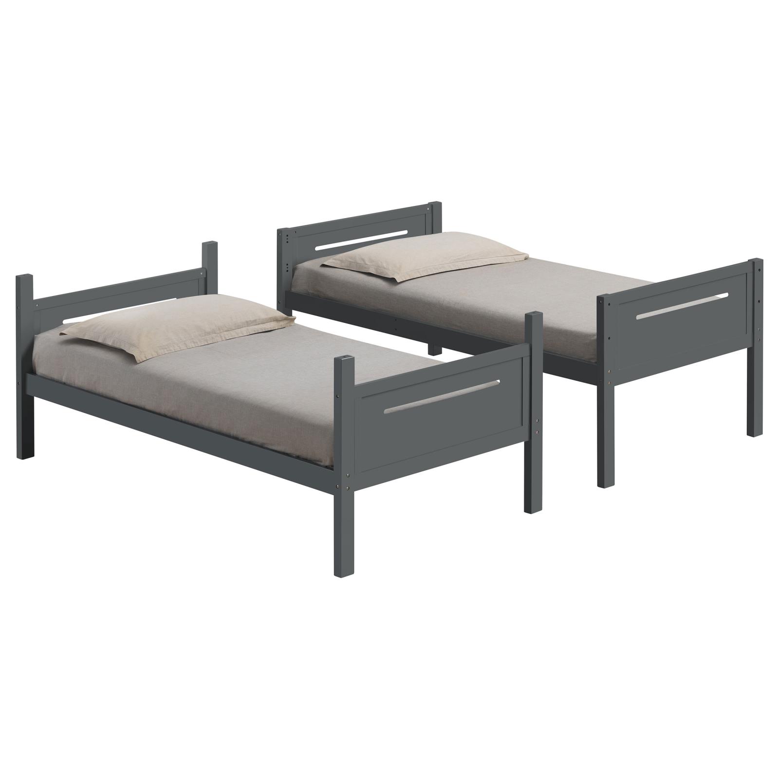 Littleton Wood Twin Over Twin Bunk Bed - Image 19