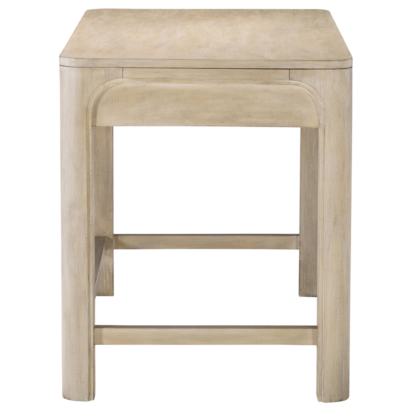 Solano 2-drawer Makeup Table Vanity Desk Weathered Mango - Image 9