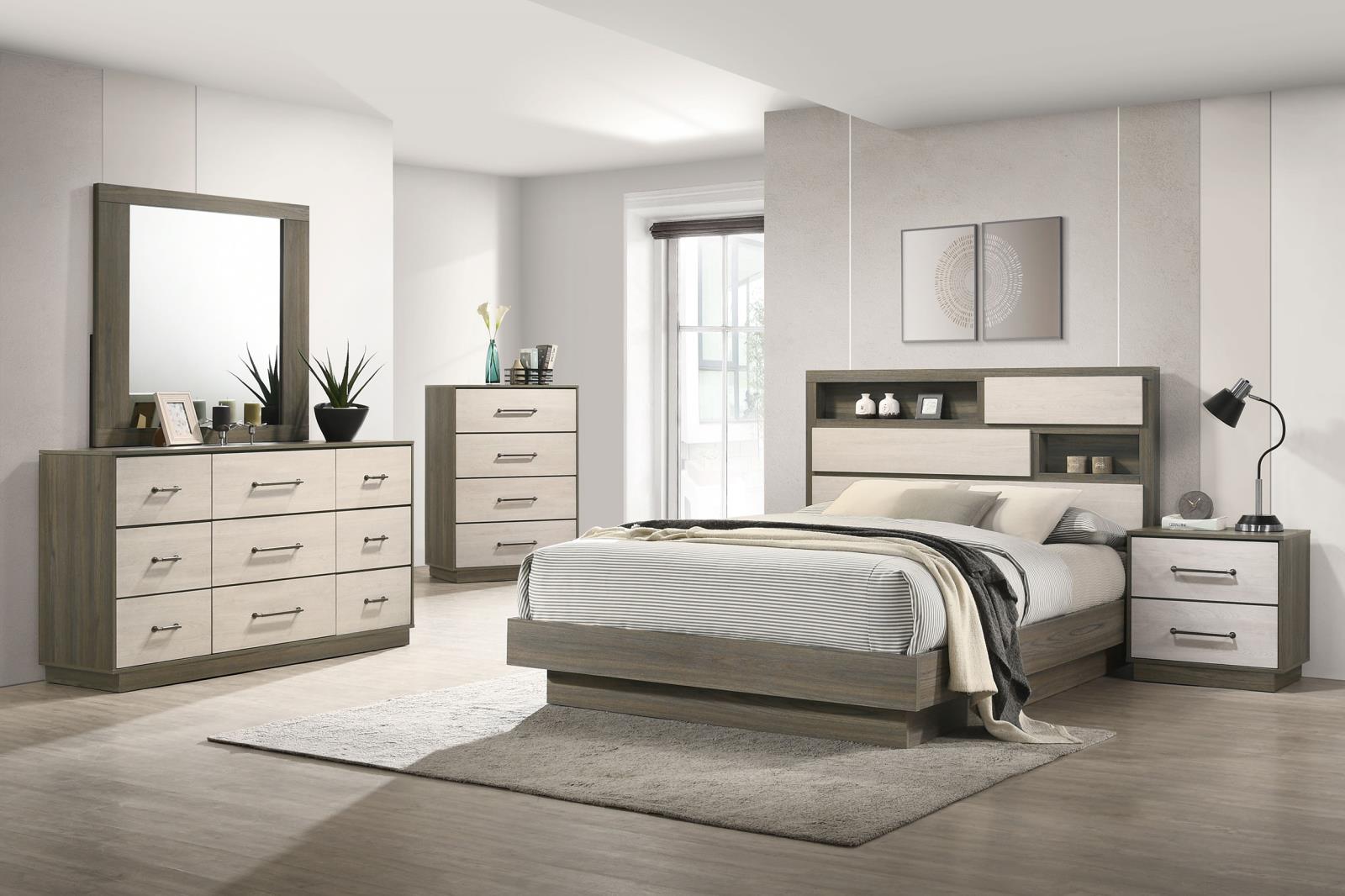 Fenwick Bedroom Set Grey Oak - Image 20
