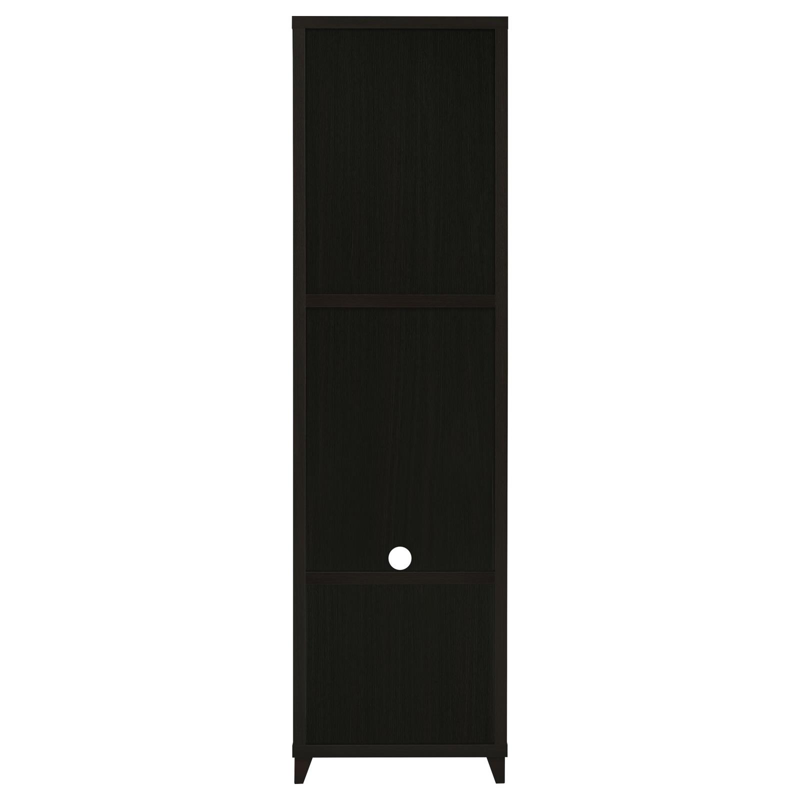 Lewes 4-shelf Engineered Wood Media Tower Cappuccino - Image 7