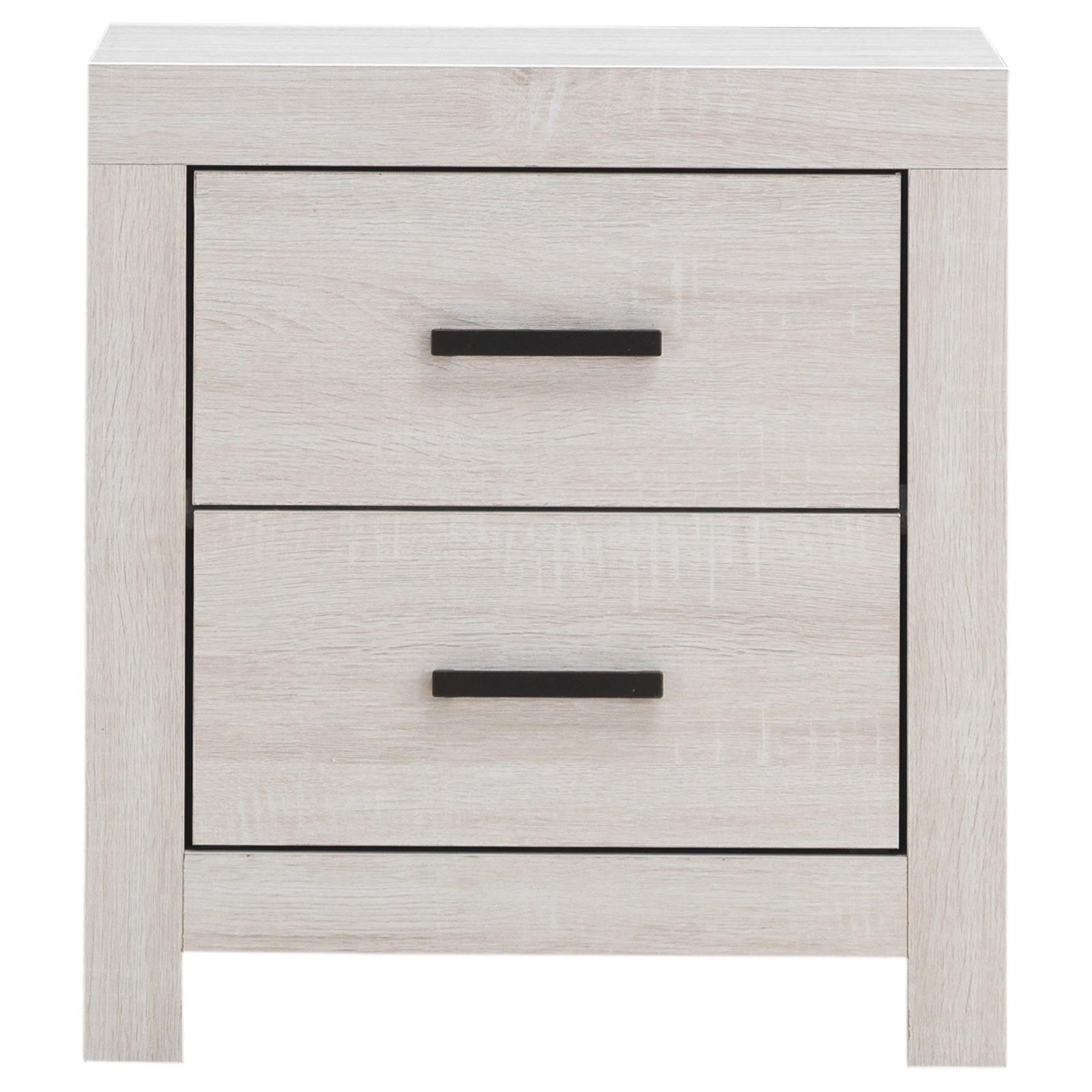 Brantford 2-drawer Nightstand Coastal White - Image 3