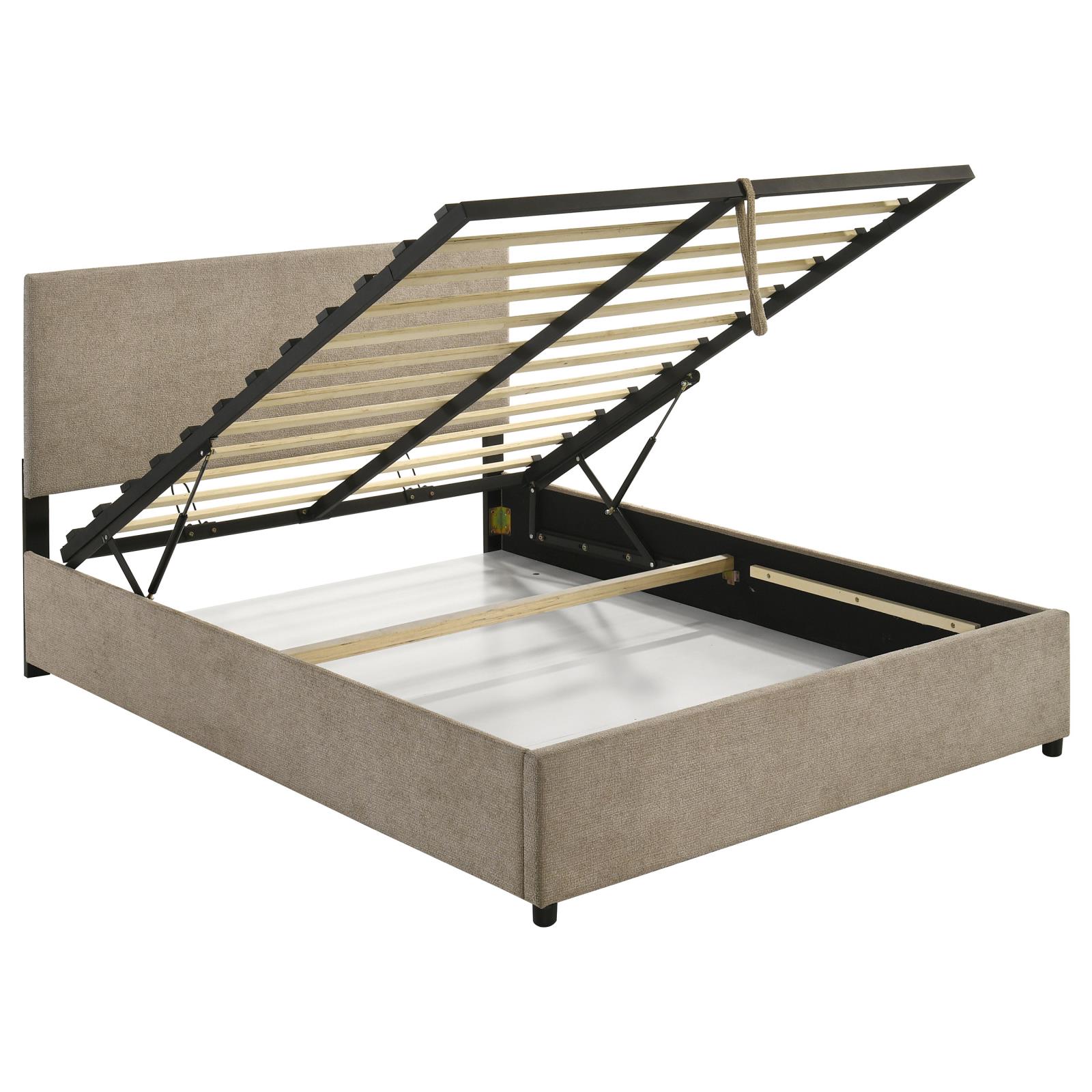 Reeves Upholstered Queen Lift-Top Storage Platform Bed - Image 21