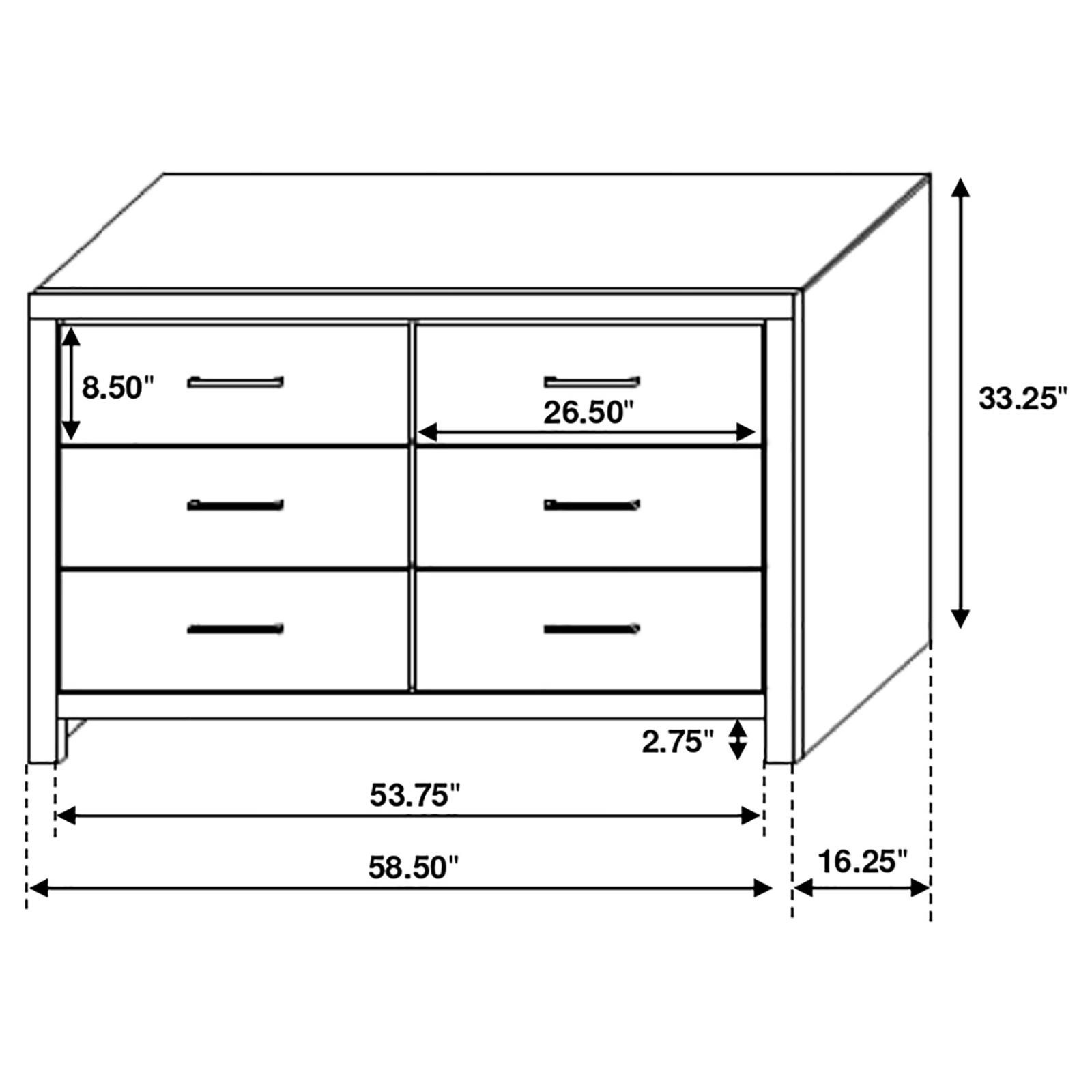 Brantford Bedroom Set Coastal White - Image 15