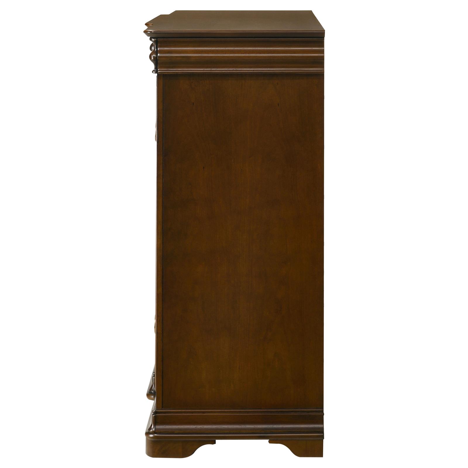 Garland 9-drawer Bedroom Dresser Cabinet Brown Cherry - Image 5