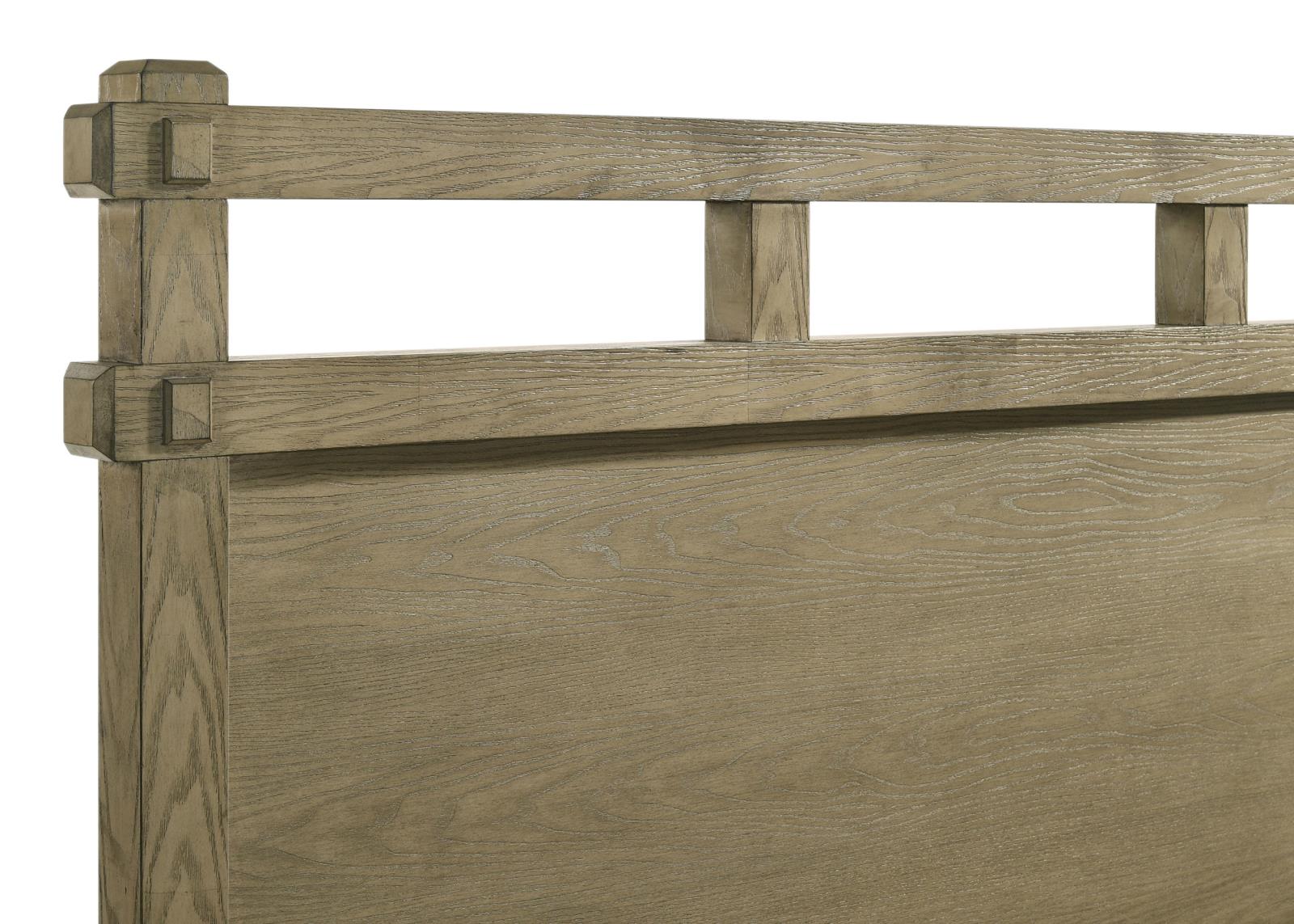 Hazlewood 59-inch Queen Panel Storage Bed Vineyard Oak - Image 7