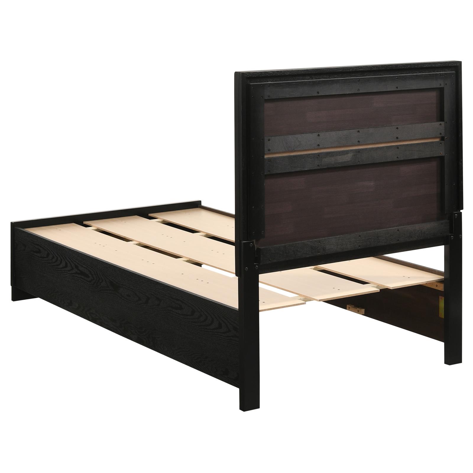 Miranda 51-inch Wood Twin Storage Panel Bed - Image 19