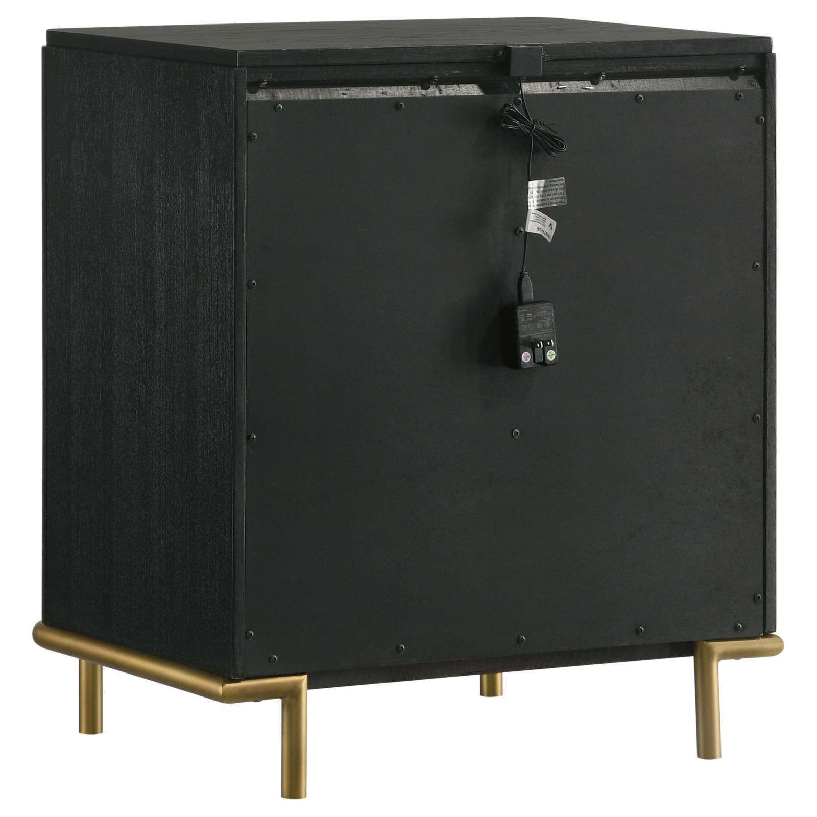 Arini Bedroom Set Cream and Black - Image 6