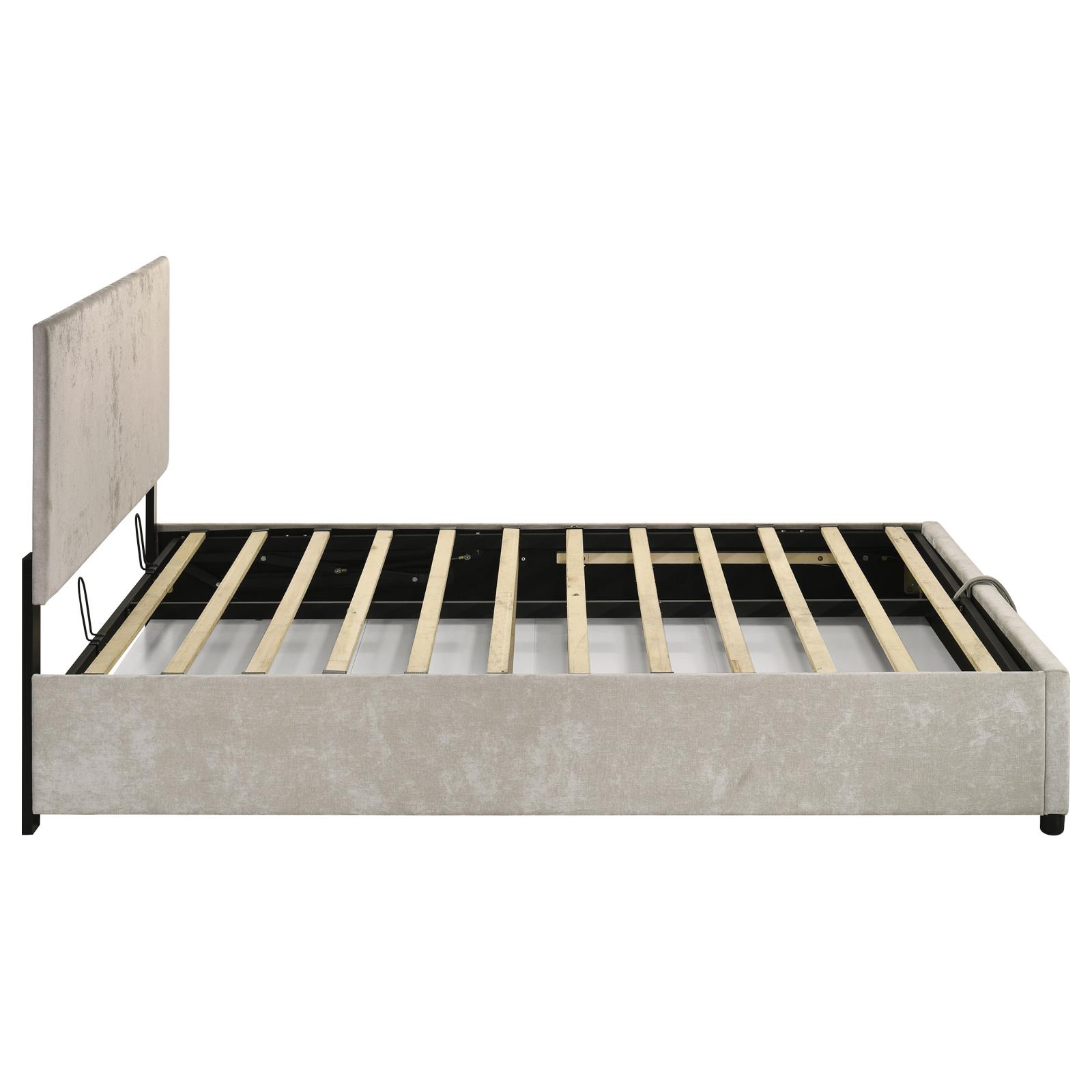 Reeves Upholstered Queen Lift-Top Storage Platform Bed - Image 9