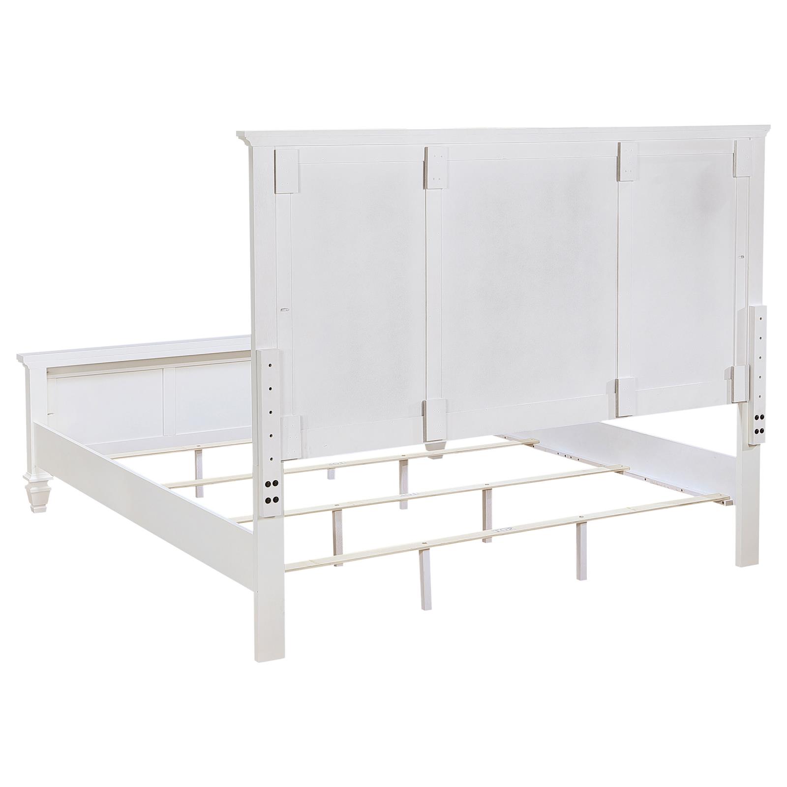 Sandy Beach Bedroom Set Cream White - Image 4