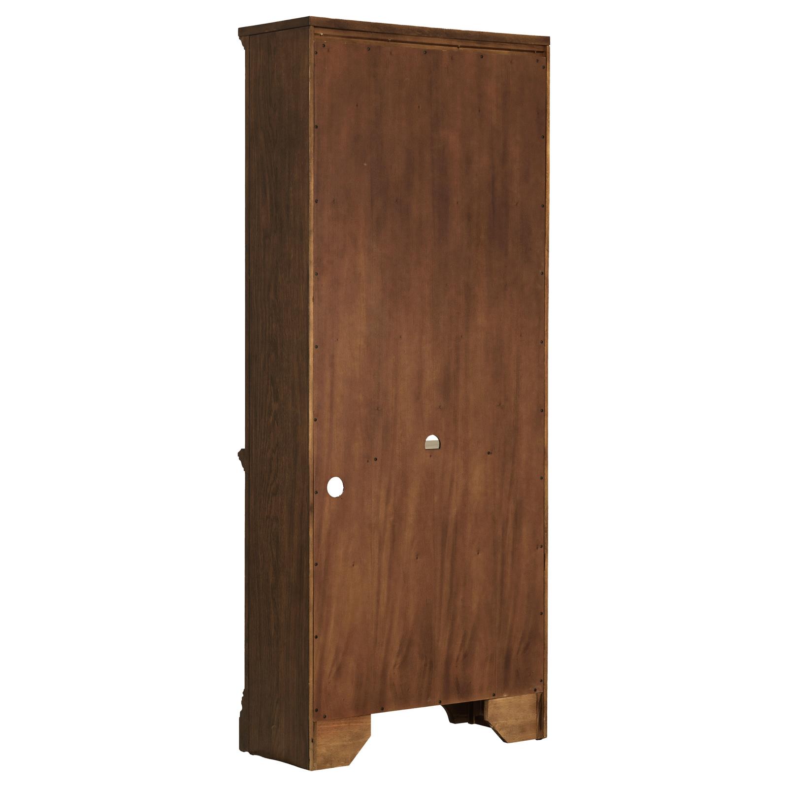 Hartshill 78-inch 4-shelf Bookcase Burnished Oak - Image 5