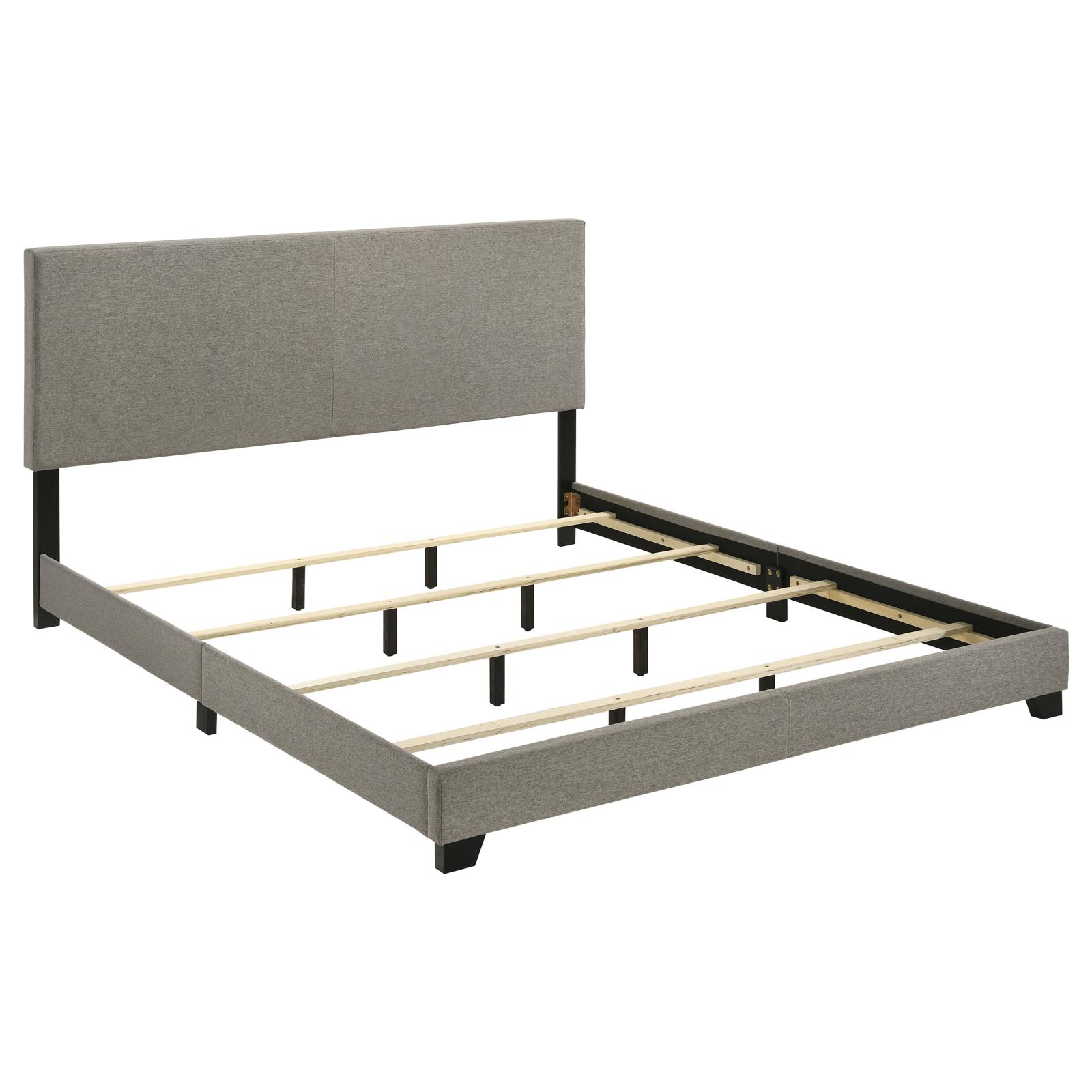 Dorian Fabric Upholstered California King Panel Bed - Image 3