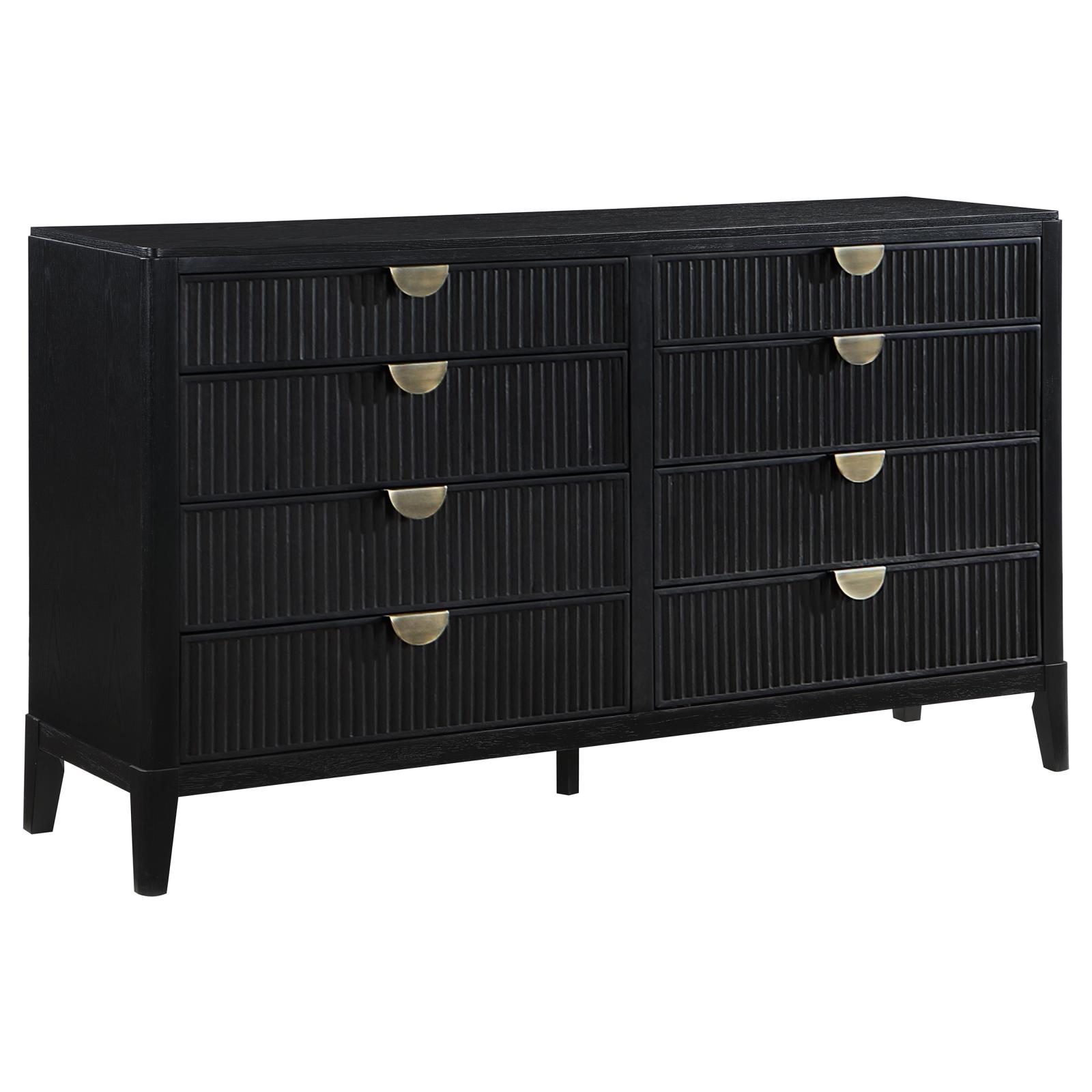 Brookmead Upholstered Bedroom Set Black - Image 8