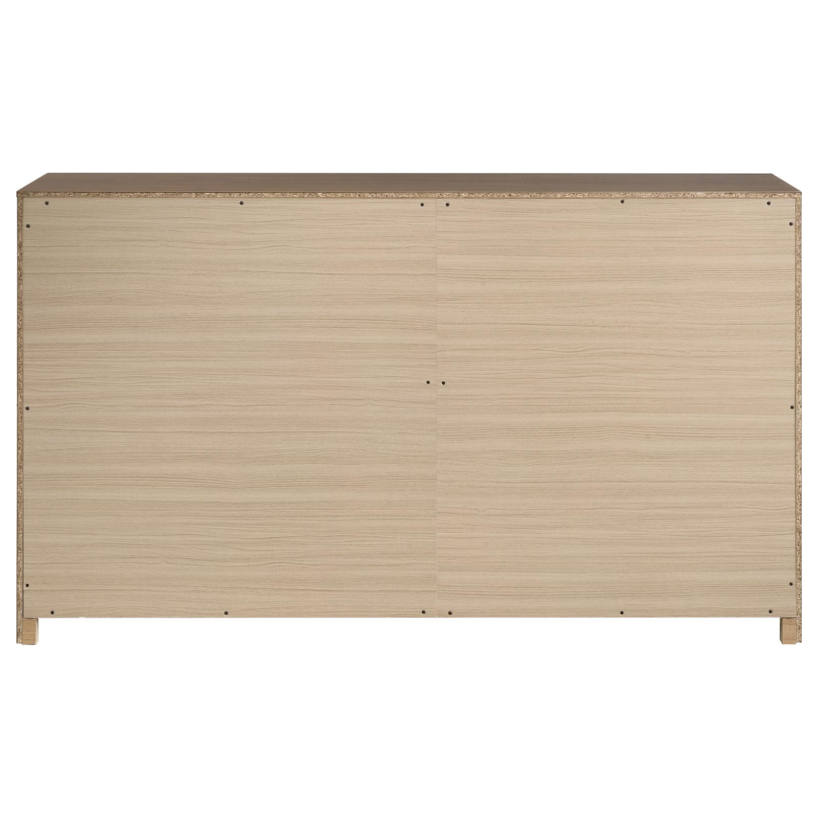 Etienne 6-drawer Bedroom Dresser Walnut - Image 7
