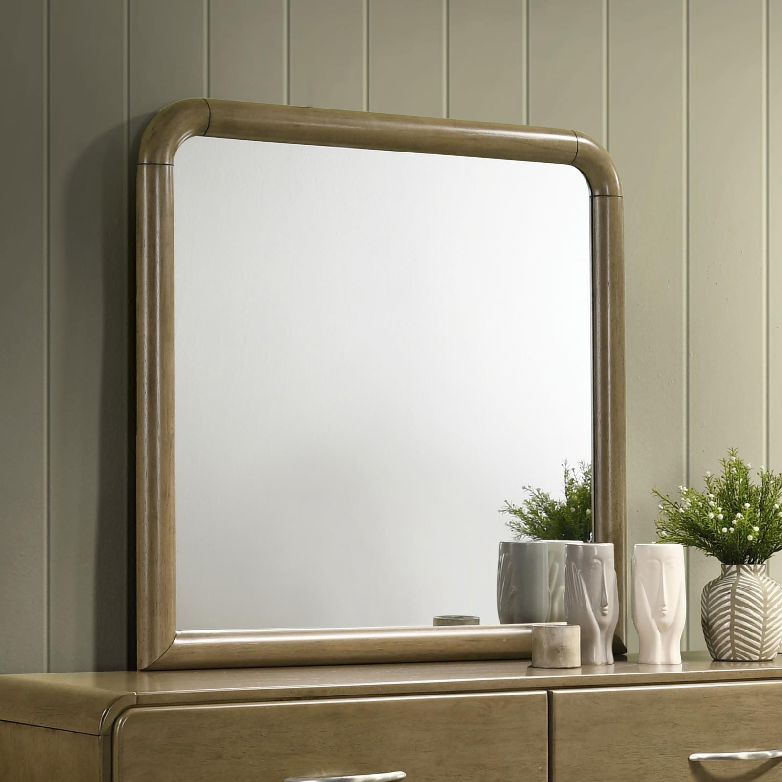 Amsbury Dresser Mirror Nutmeg - Image 2