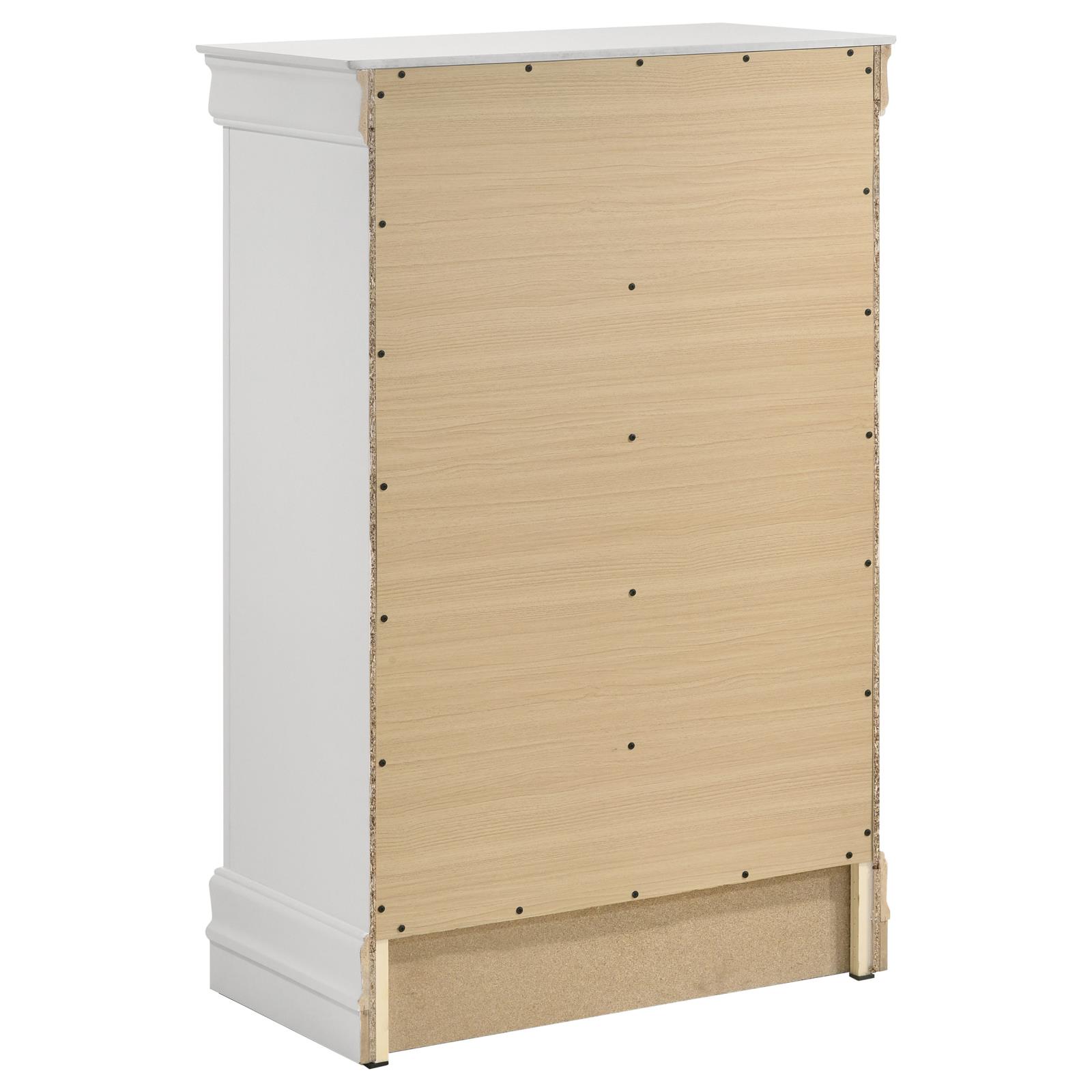 Louis Philippe 5-drawer Bedroom Chest - Image 18