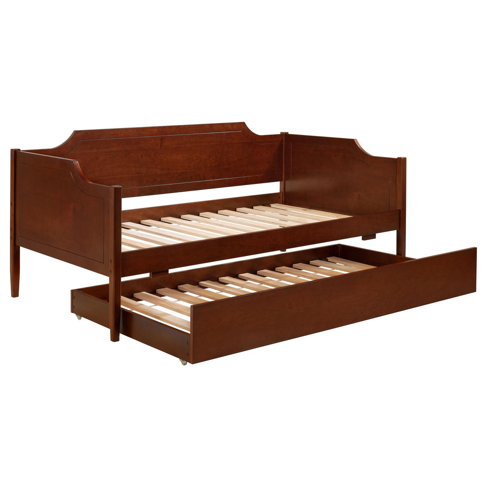 Redding Wood Twin Daybed With Trundle Cherry - Image 3
