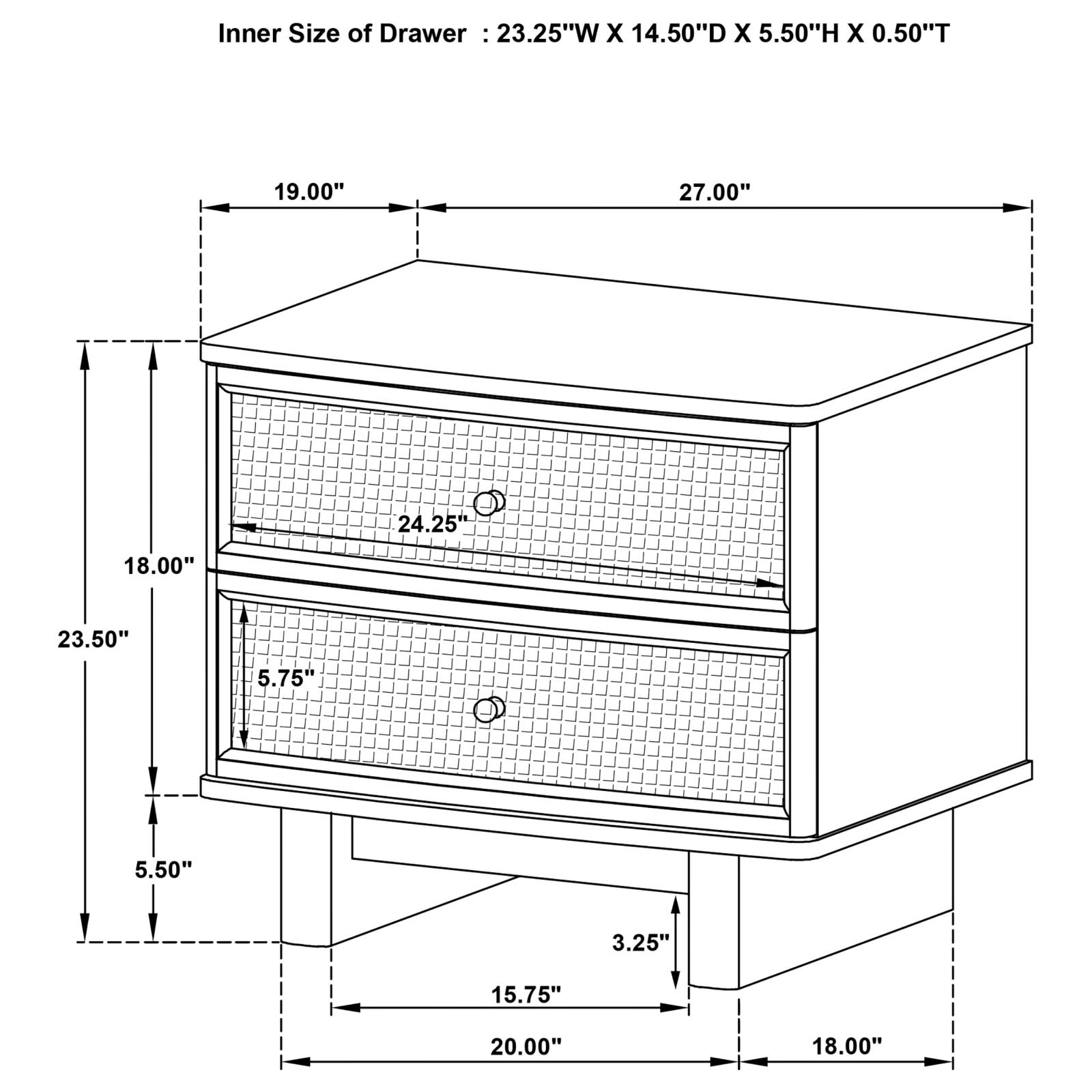 Kailani Bedroom Set Beige Oak - Image 17