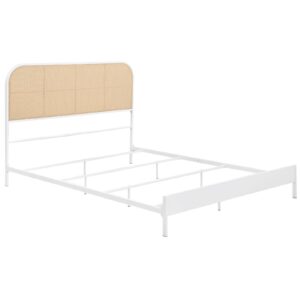 Amherst Radio Weave Rattan Metal Queen Bed