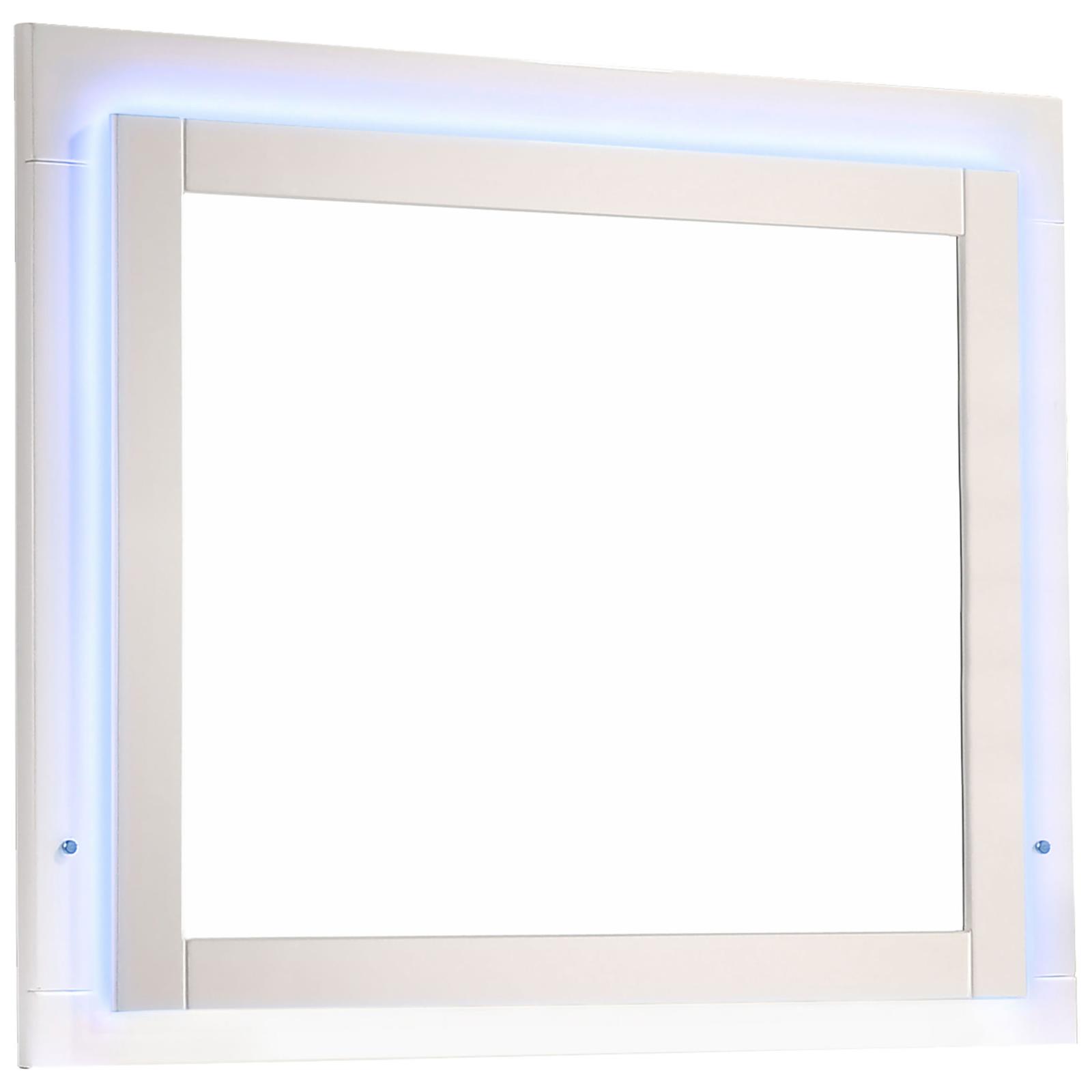 Felicity 4-piece Full Bedroom Set White High Gloss - Image 9