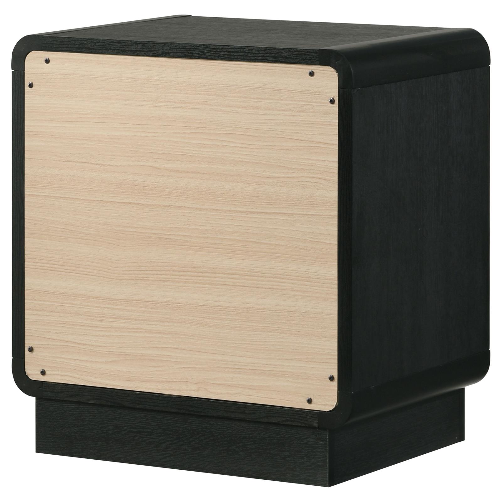 Cavelle 2-drawer Nightstand Bedside Table Black - Image 8
