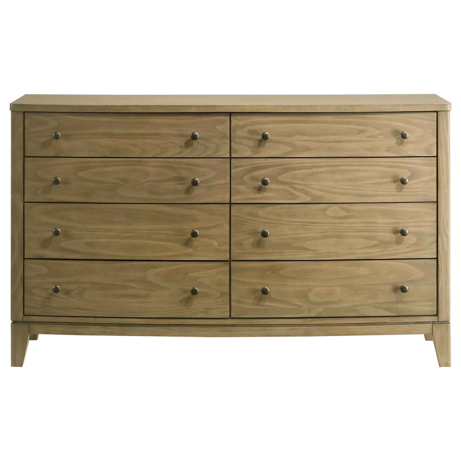 Granada 8-drawer Dresser Cabinet Natural Pine - Image 3