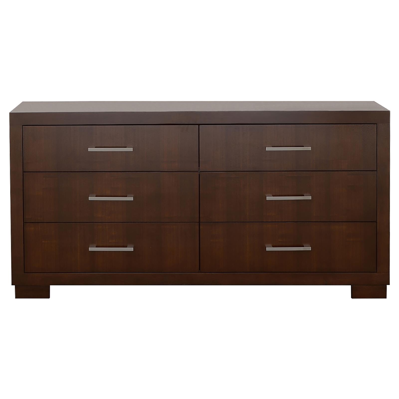 Jessica LED Bedroom Set Cappuccino - Image 9
