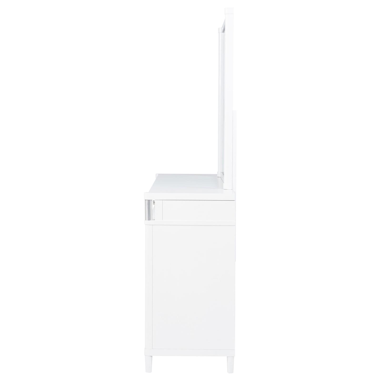 Gracemont 8-drawer Bedroom Dresser with Mirror White - Image 5