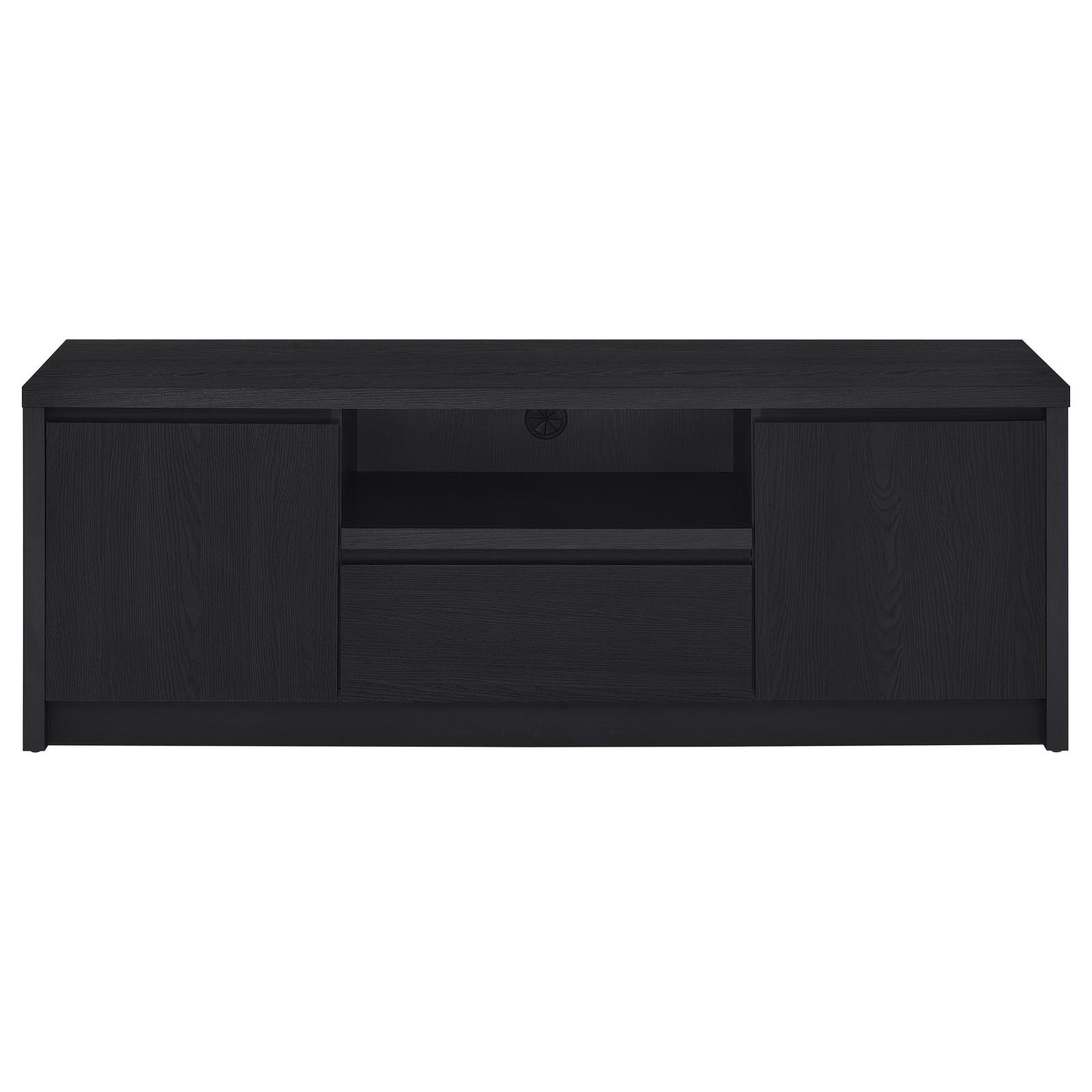 Winfield 3-piece Entertainment Center 60-inch TV Stand Black - Image 5