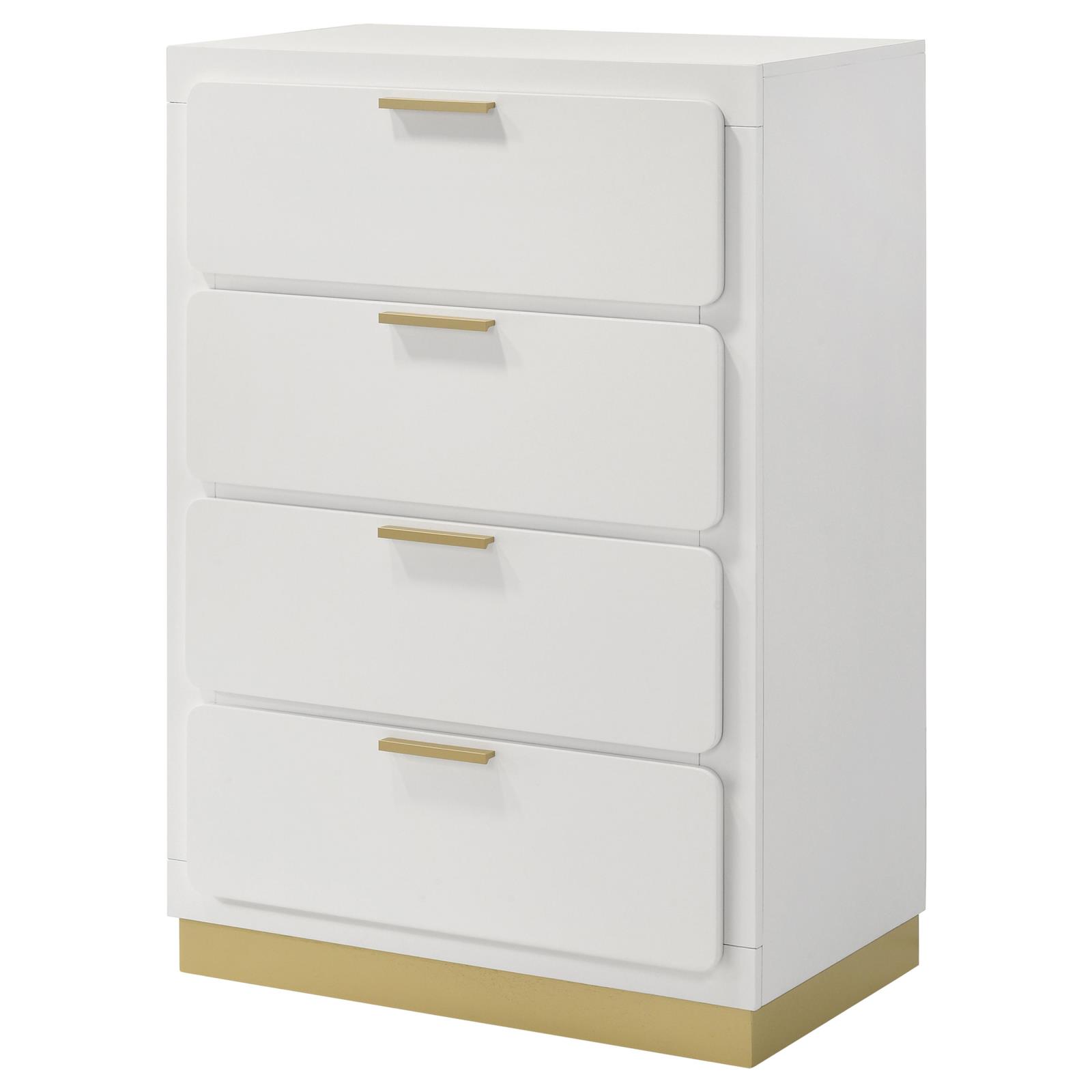 Caraway 4-drawer Bedroom Chest - Image 4