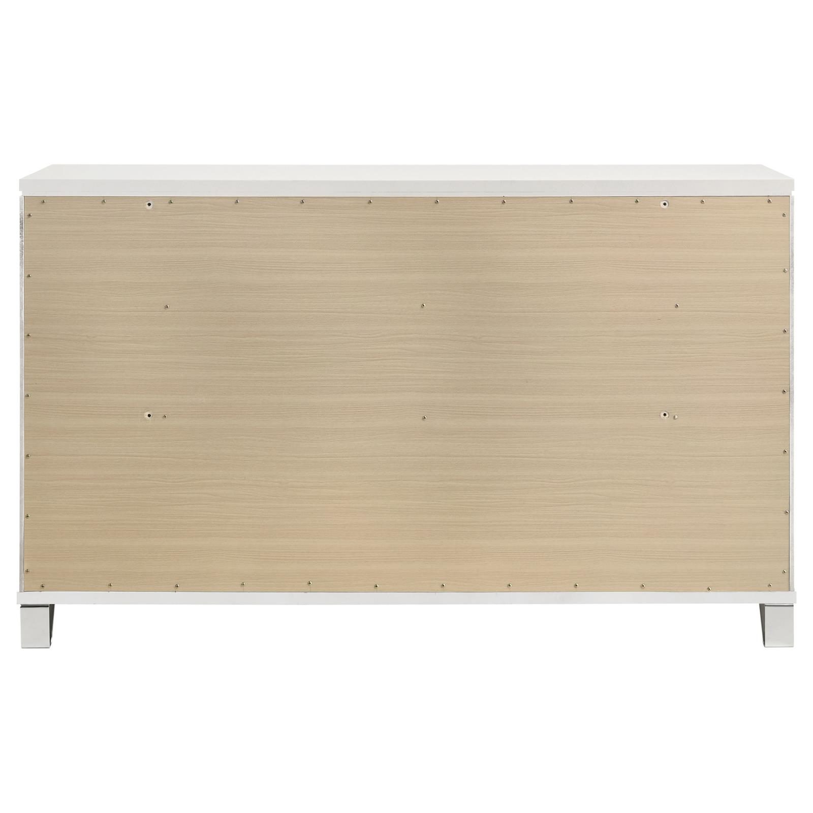 Marmore 9-drawer Dresser Cabinet White - Image 7