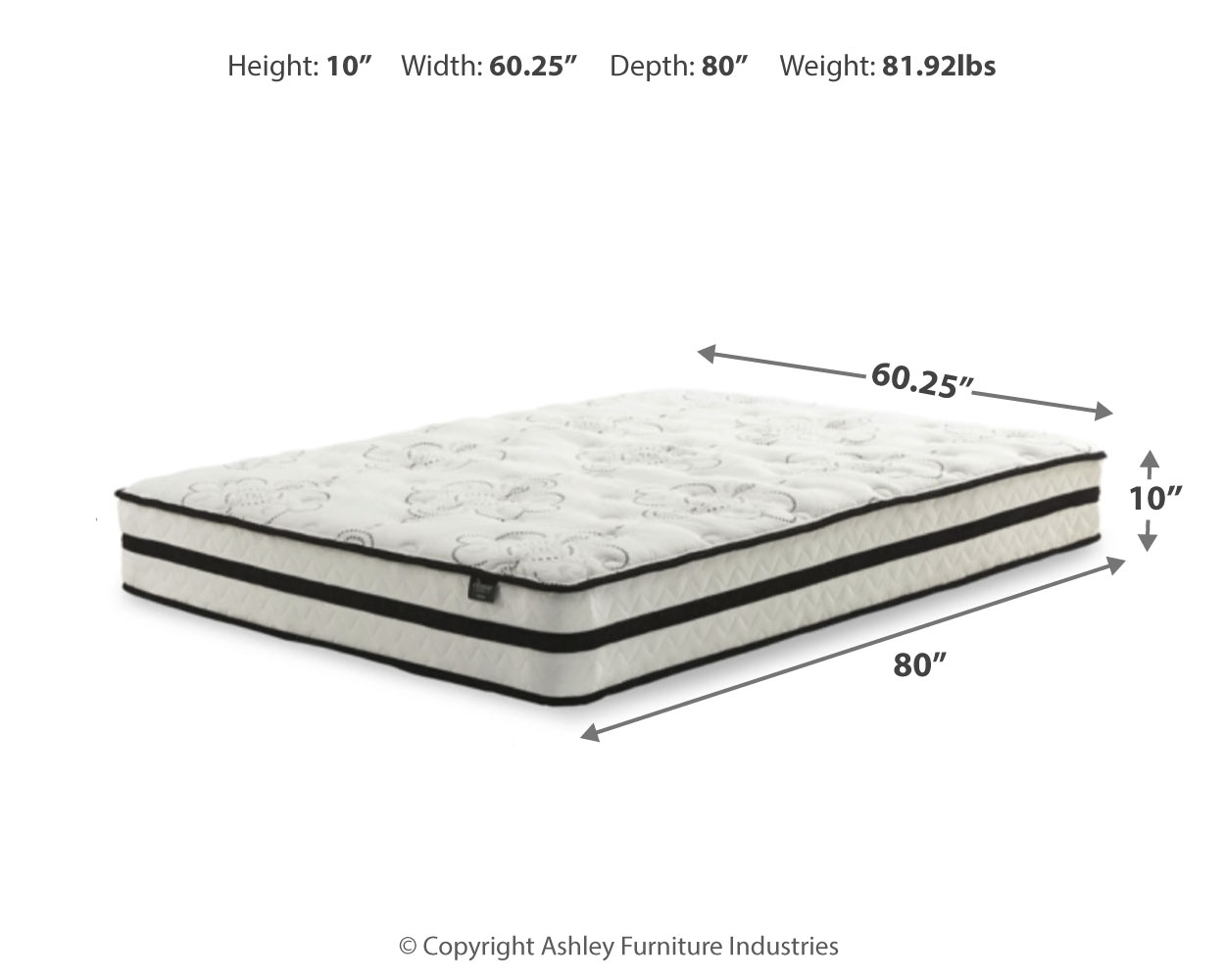 Chime 10 Inch Hybrid - Medium Hybrid Mattress - Image 25