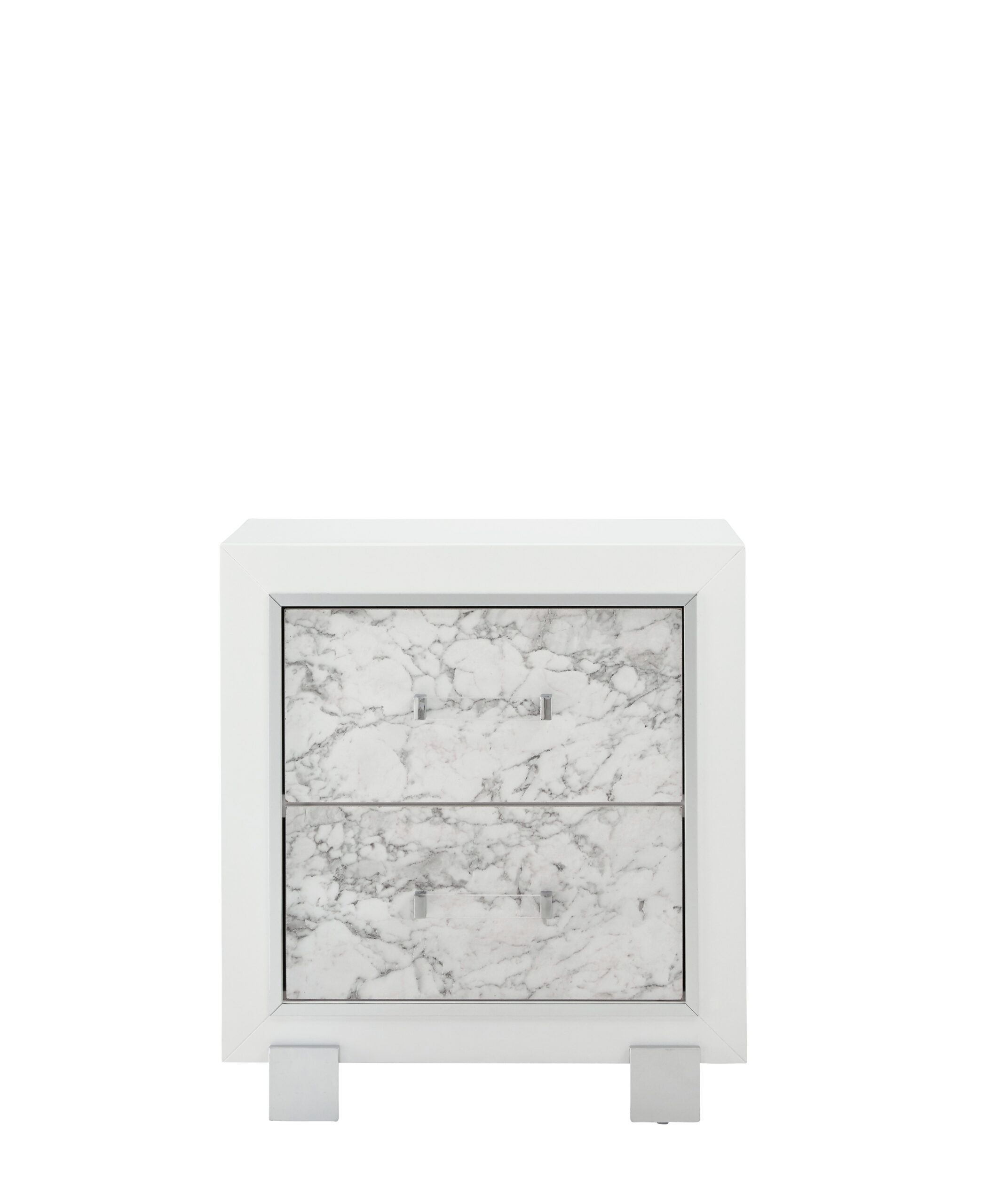Santorini - 5 Piece Bedroom Set - White - Image 9