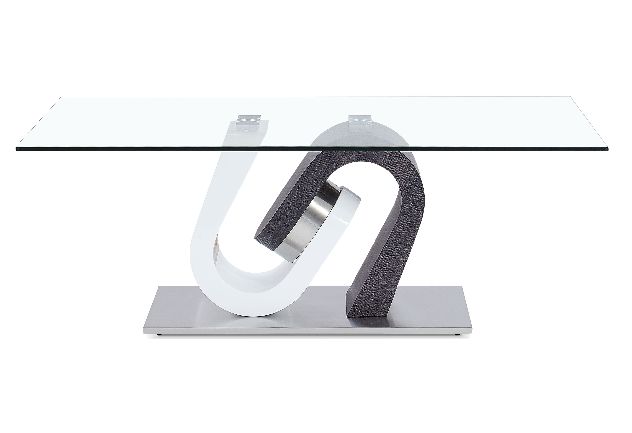 T4127 - Coffee Table Base - Silver - Image 2