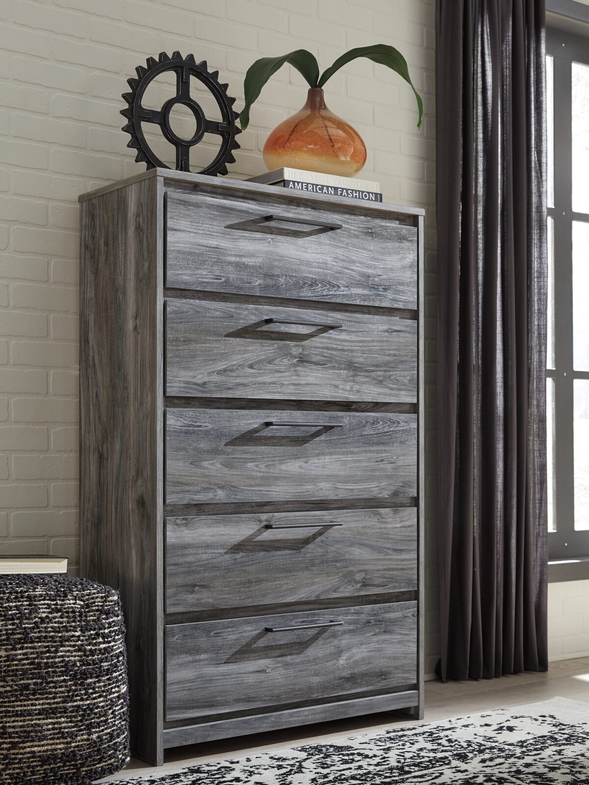 Baystorm - Panel Bedroom Set - Gray - Image 15